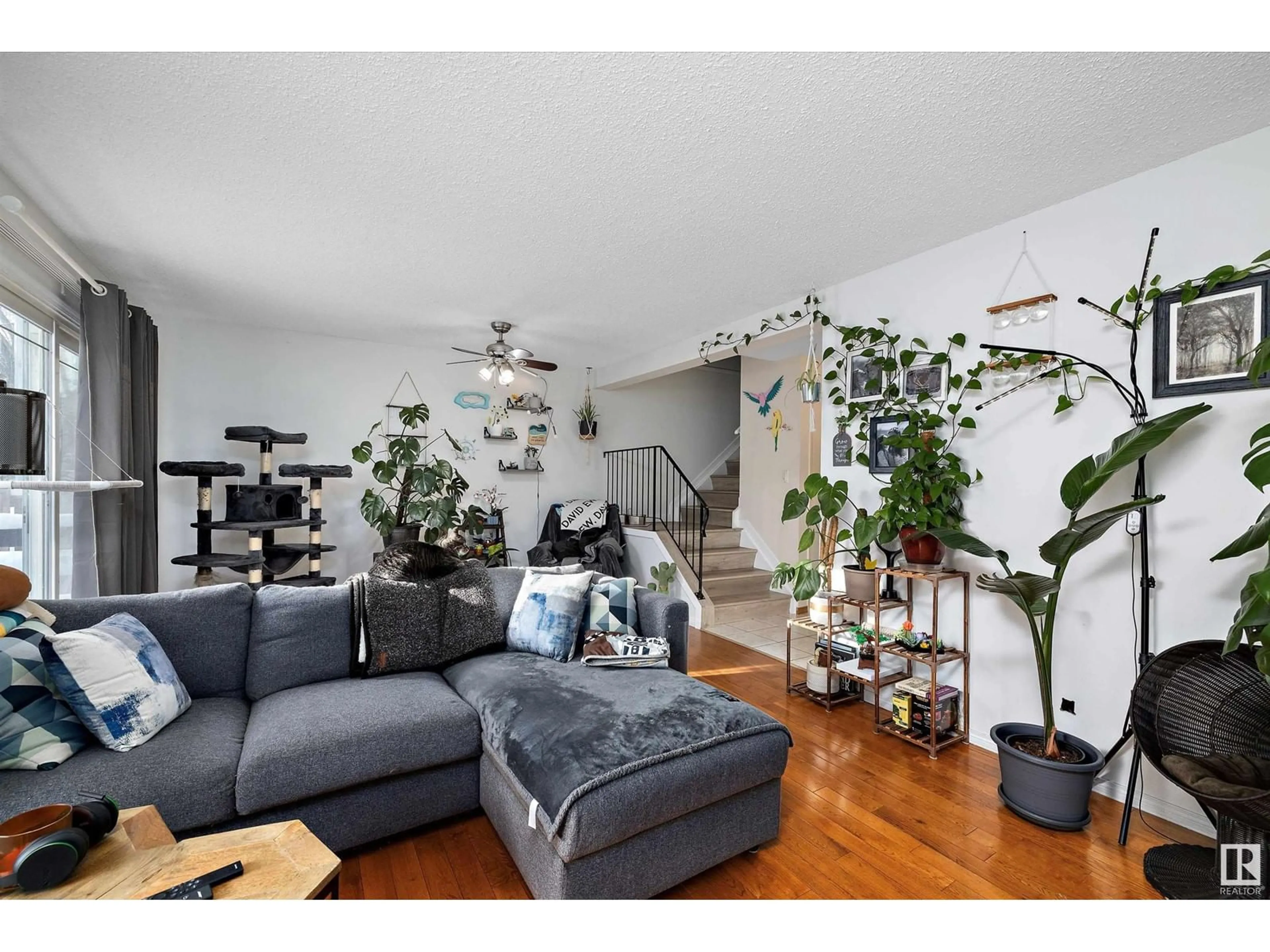 Living room with furniture, unknown for 5515 93A AV NW, Edmonton Alberta T6B2K5