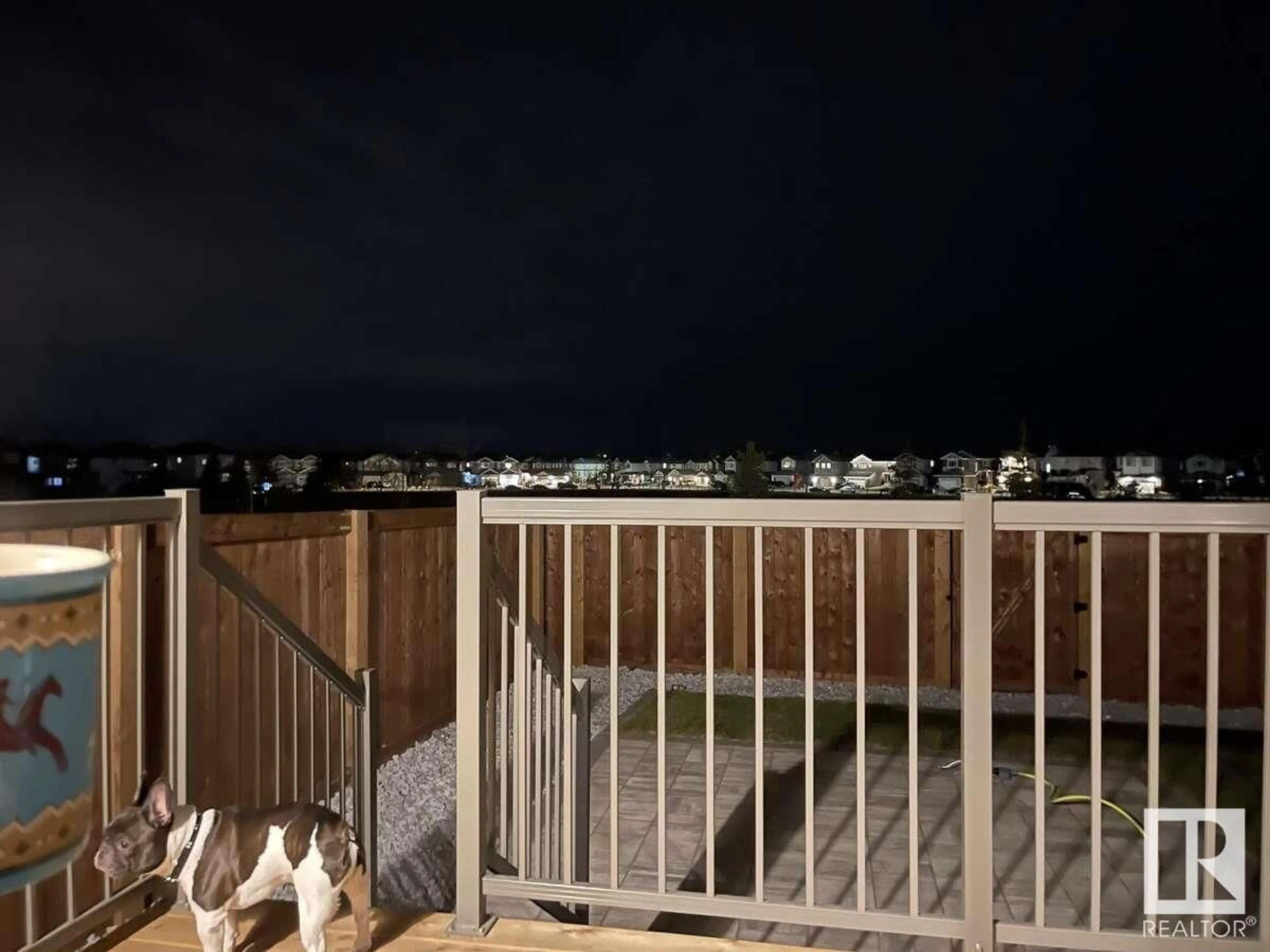 Balcony in the apartment, city buildings view from balcony for 94 ELM ST, Fort Saskatchewan Alberta T8L0X8