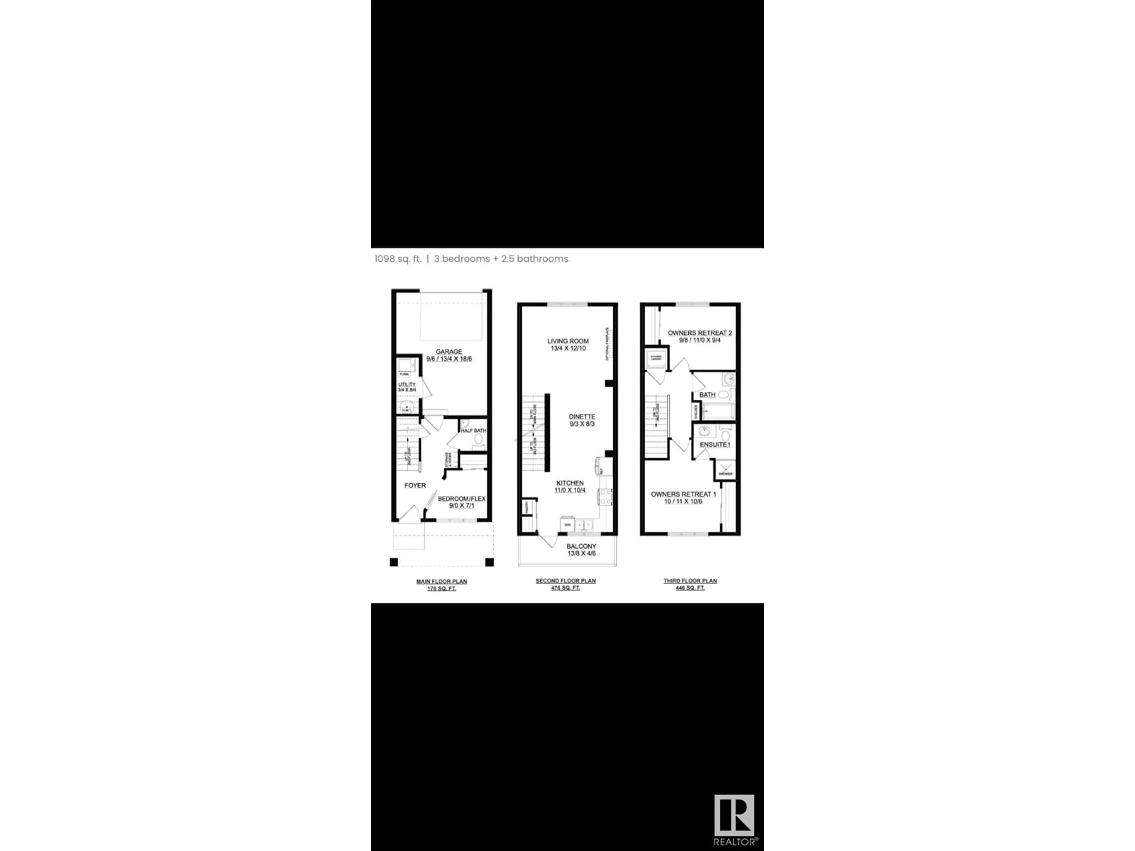 Floor plan for 19649 28 AV NW, Edmonton Alberta T6M1M1