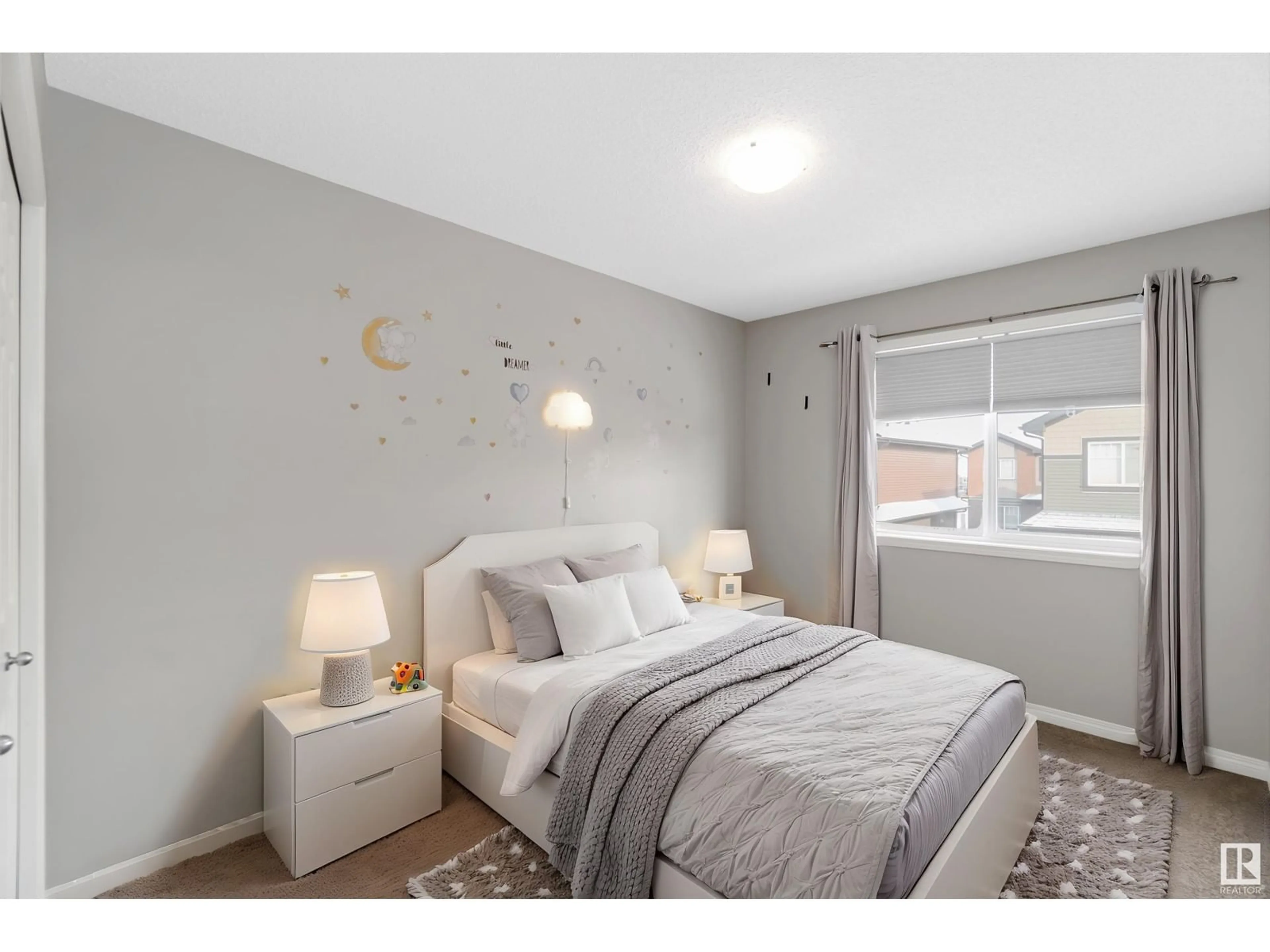 Bedroom with bed, unknown for #71 3305 Orchards Link SW, Edmonton Alberta T6X2H1