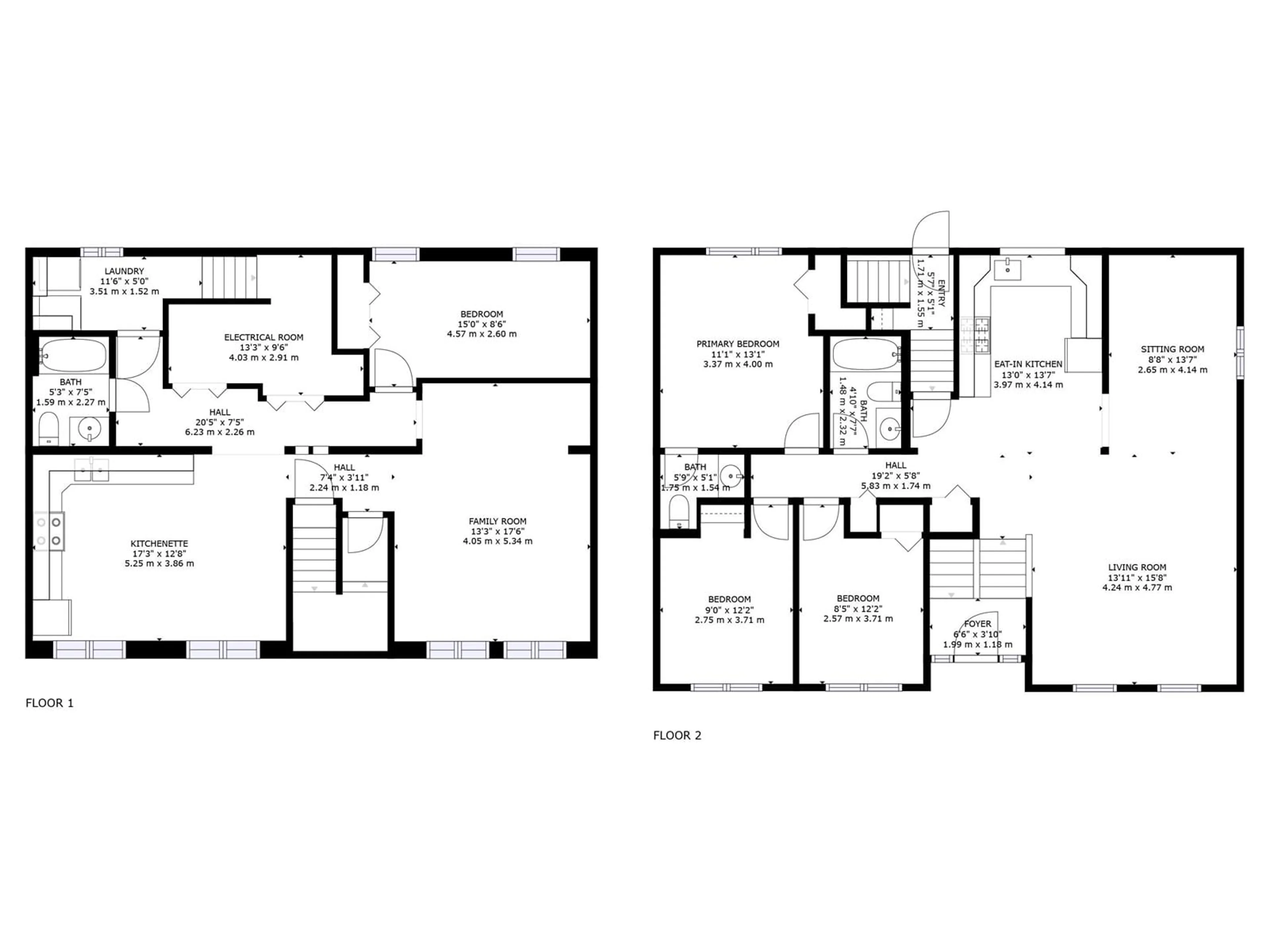 Floor plan for 15004 88 ST NW, Edmonton Alberta T5E5T5