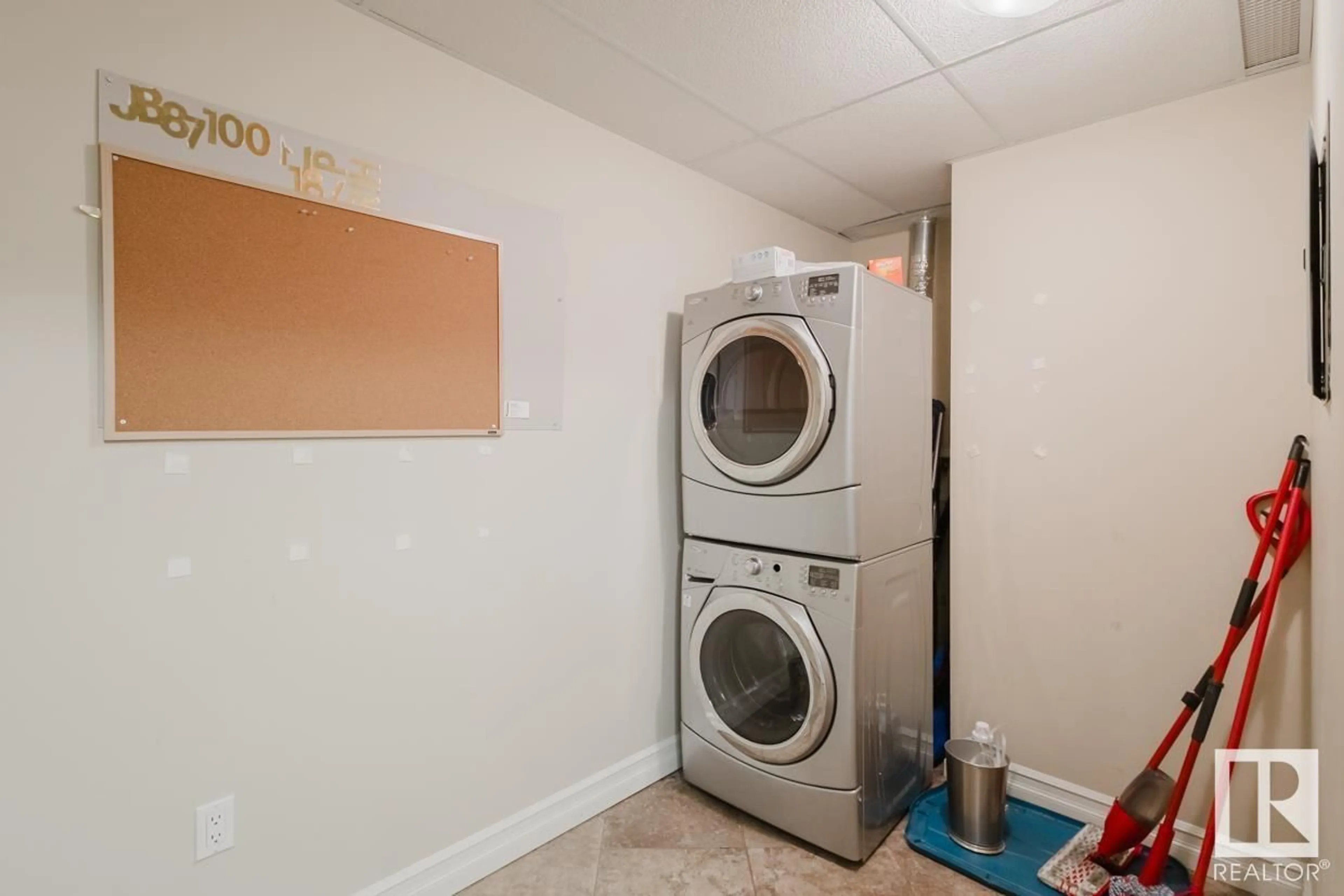 Laundry room for #805 10142 111 ST NW, Edmonton Alberta T5K1K6