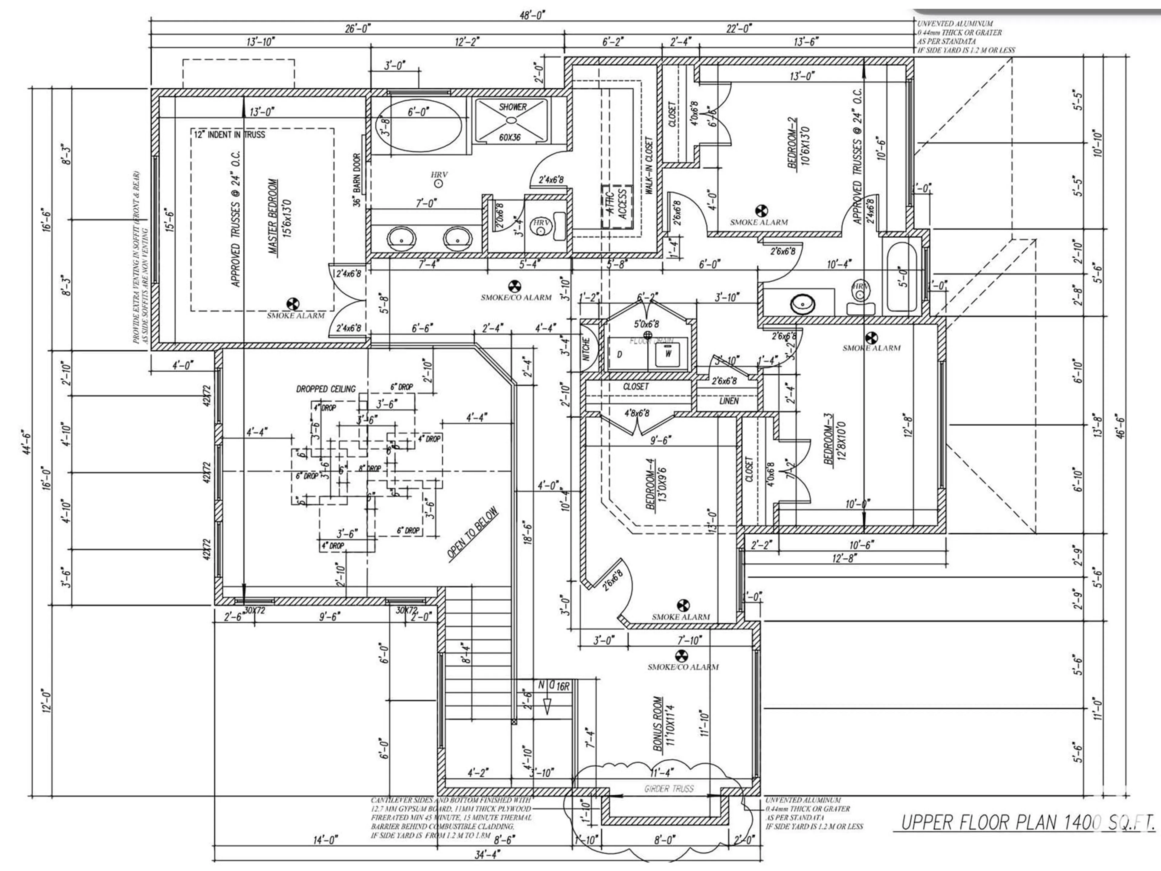 Floor plan for 29 DARBY CR, Spruce Grove Alberta T7X0E6