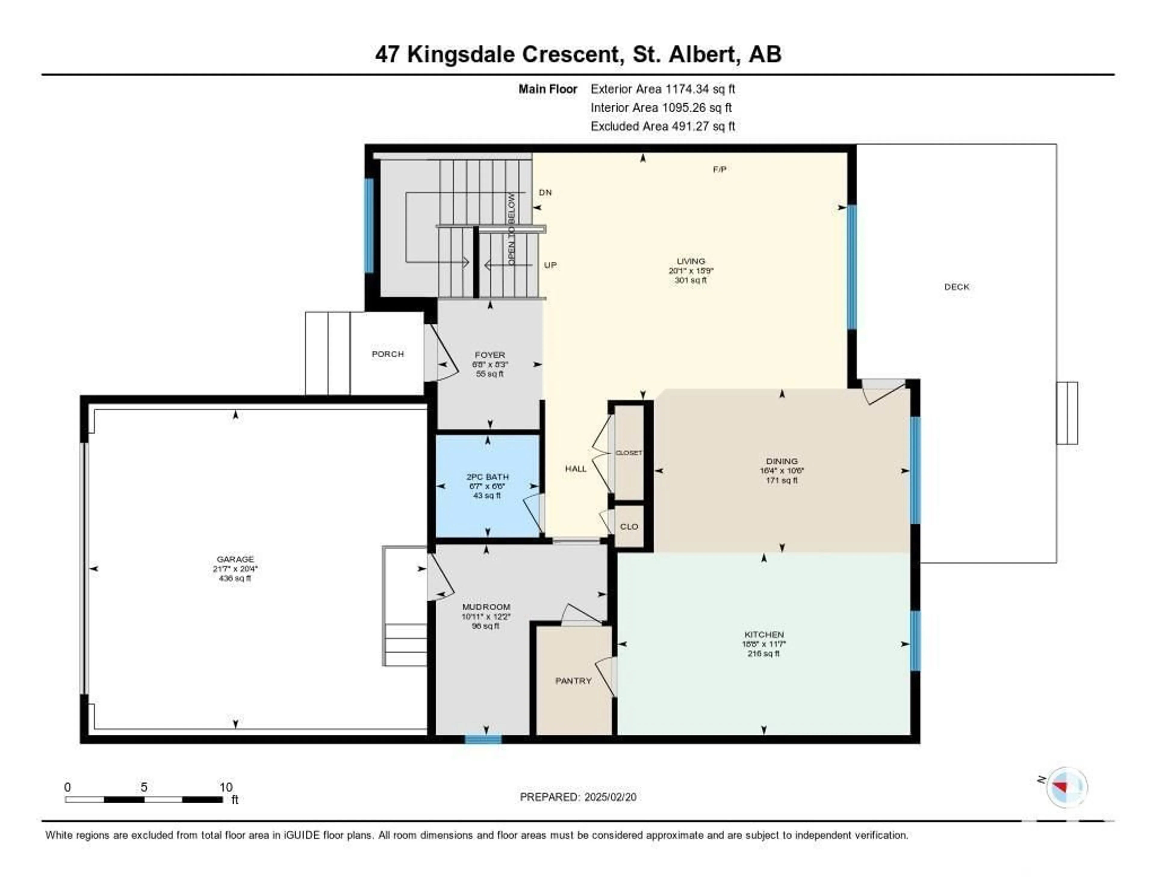 Floor plan for 47 KINGSDALE CR, St. Albert Alberta T8N7J4