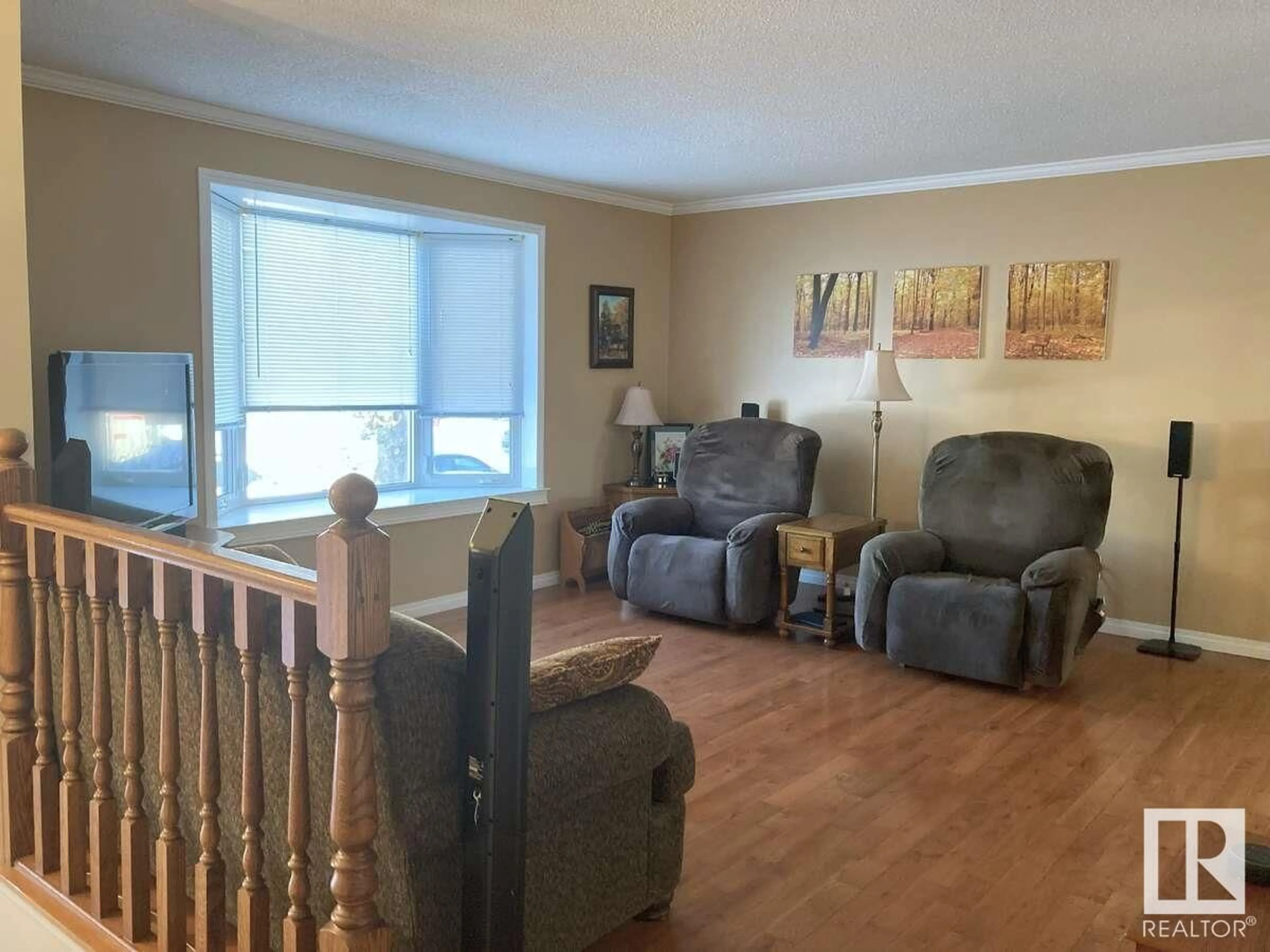 Living room with furniture, unknown for 4306 40 AV, Stony Plain Alberta T7Z1J7