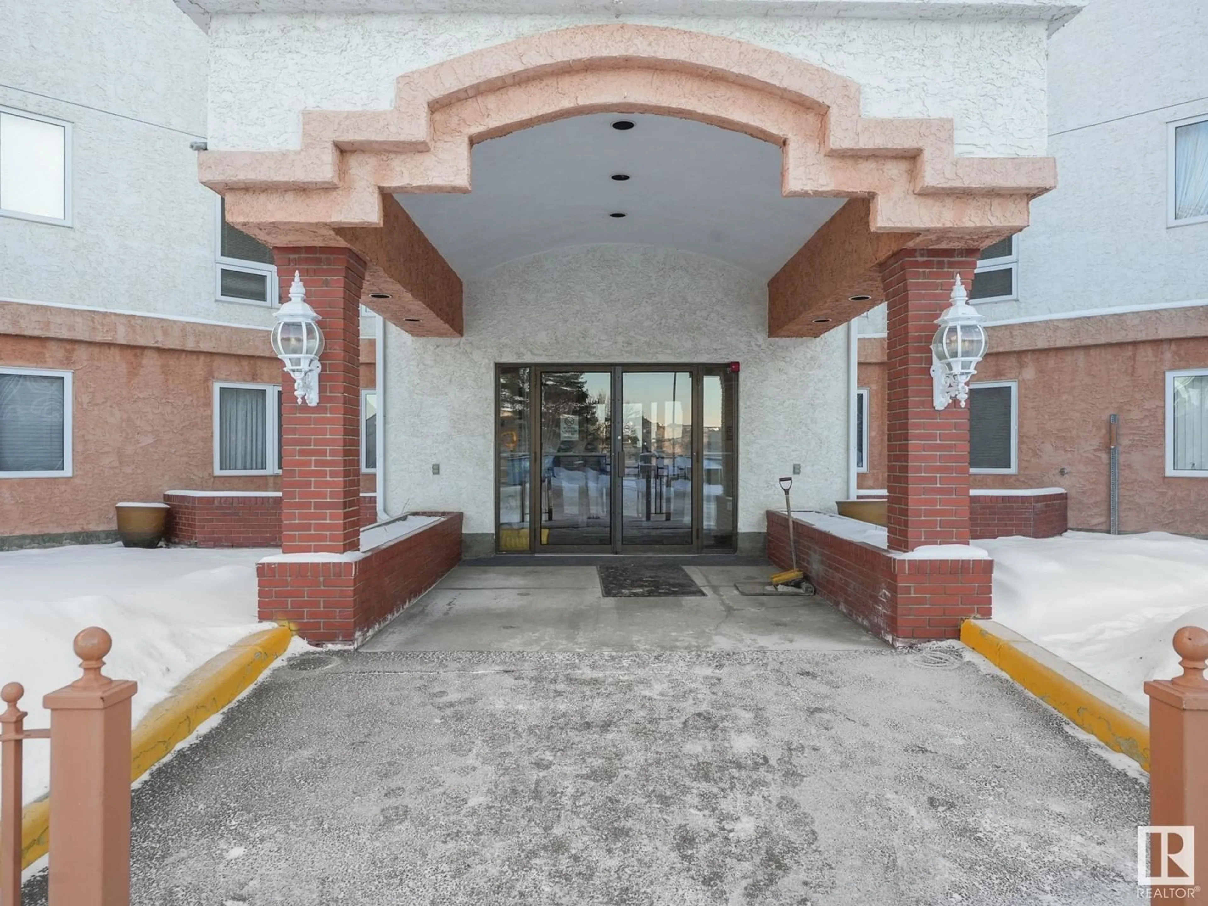 Indoor foyer for #209 10903 21 AV NW, Edmonton Alberta T6J7A4