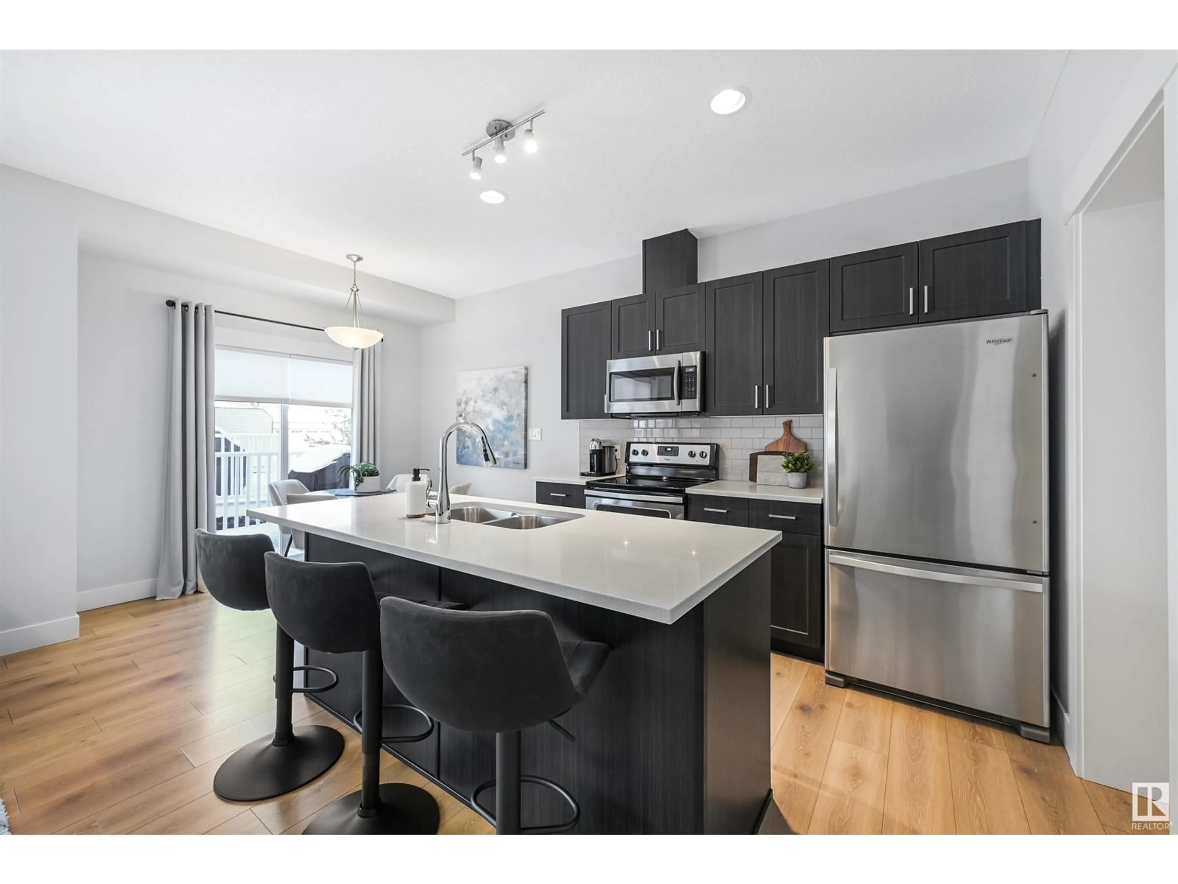 Open concept kitchen, unknown for #43 4835 WRIGHT DR SW, Edmonton Alberta T6W3T2