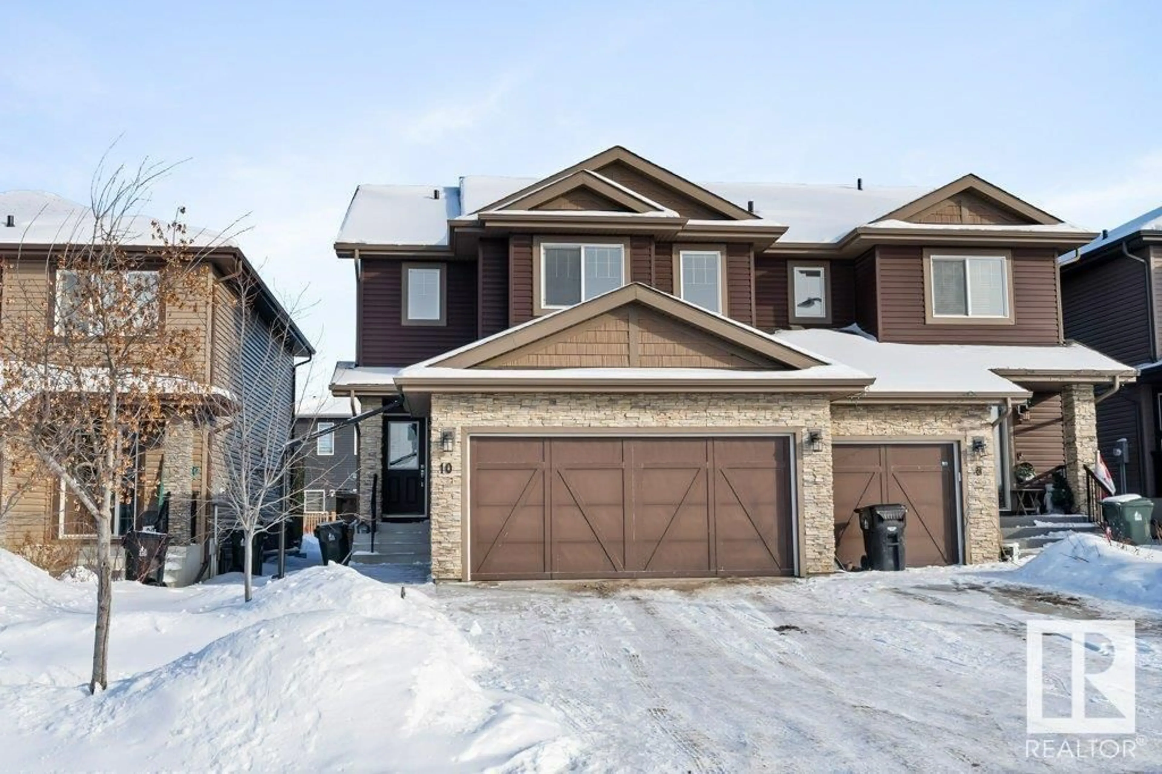 A pic from outside/outdoor area/front of a property/back of a property/a pic from drone, street for 10 PRAIRIE GA, Spruce Grove Alberta T7X0W8