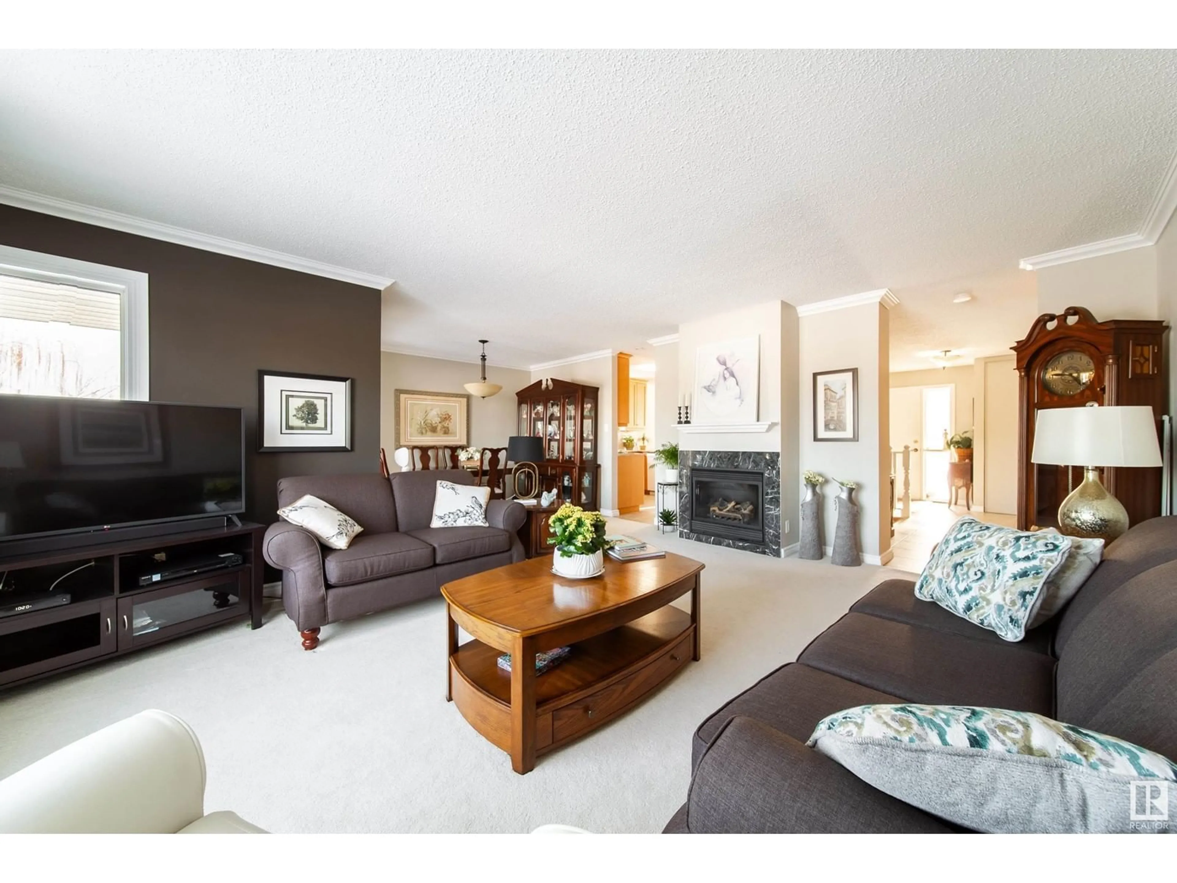 Living room with furniture, unknown for 10850 11 AV NW, Edmonton Alberta T6J6H9