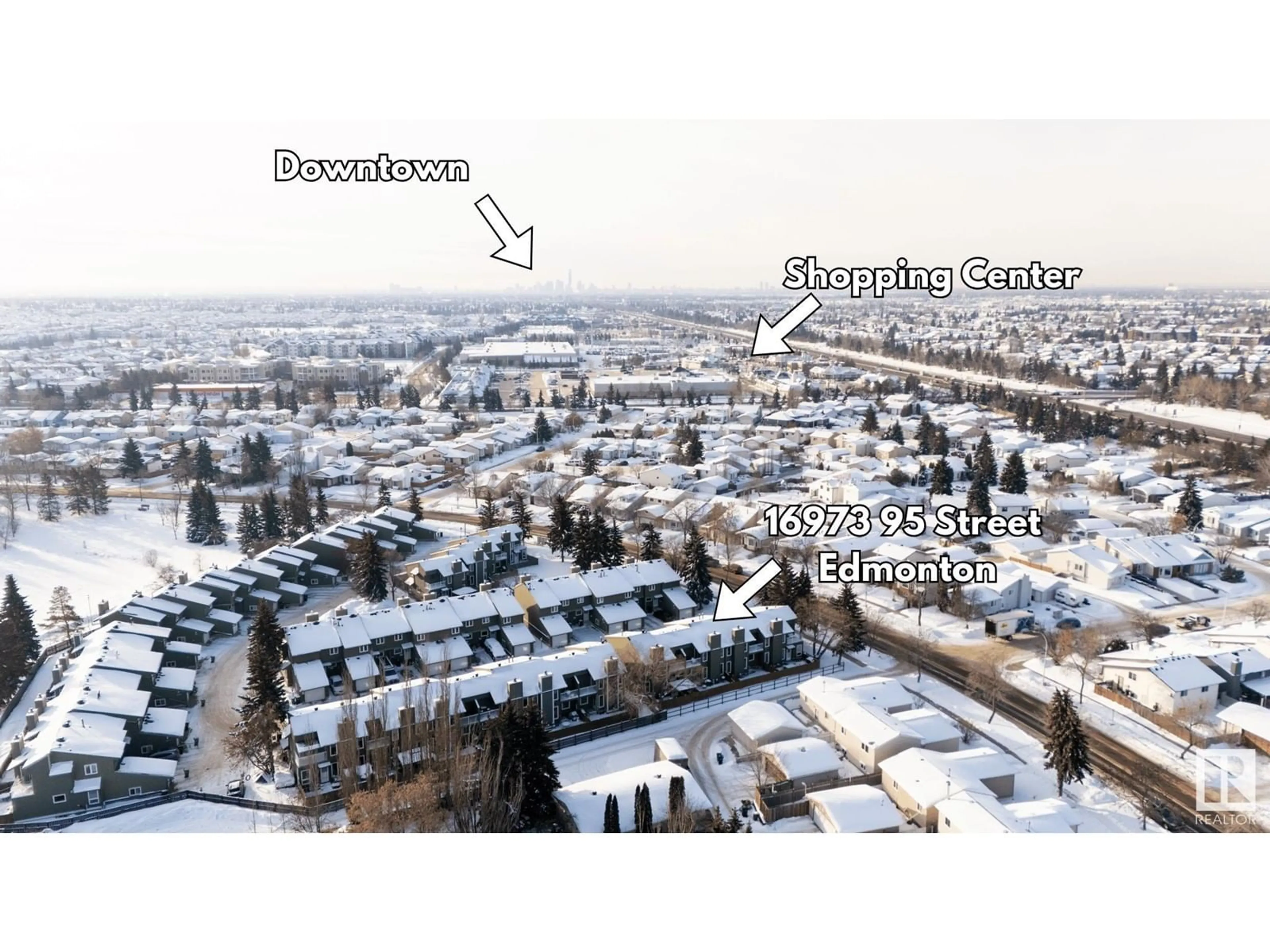 A pic from outside/outdoor area/front of a property/back of a property/a pic from drone, unknown for 16973 95 ST NW, Edmonton Alberta T5Z1Z4