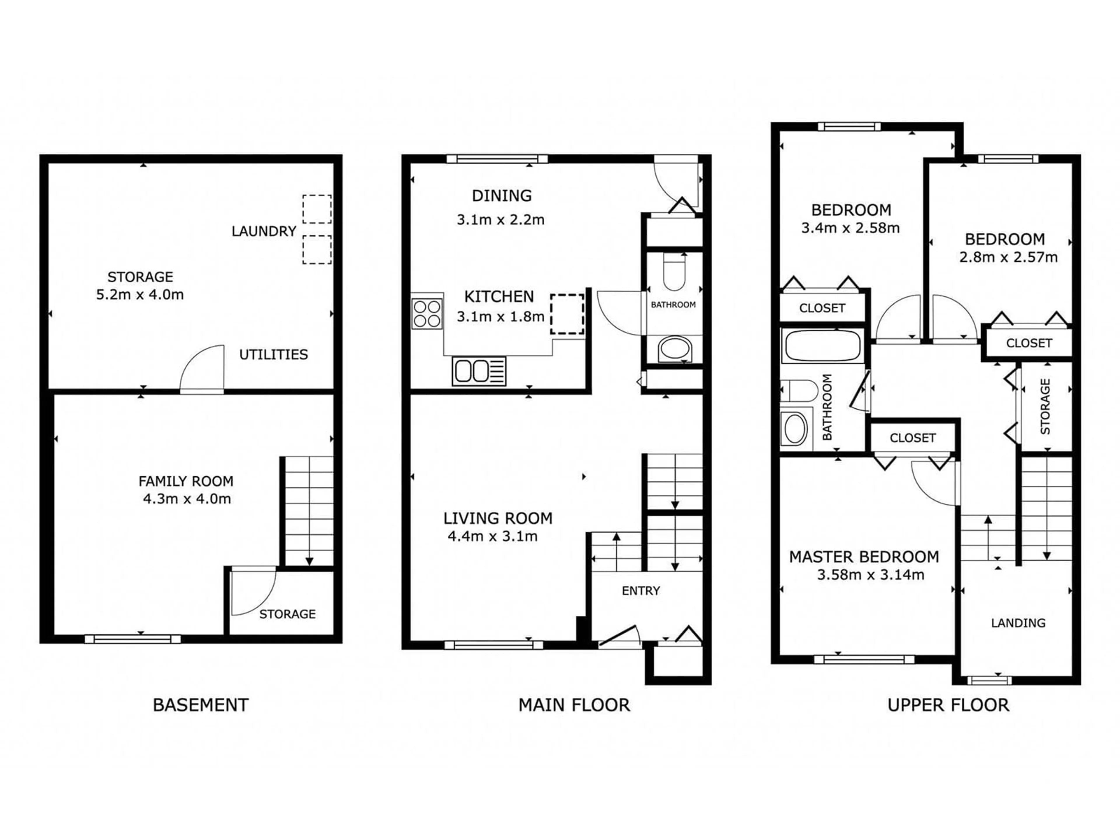 Floor plan for 18265 93 AV NW, Edmonton Alberta T5T1V2