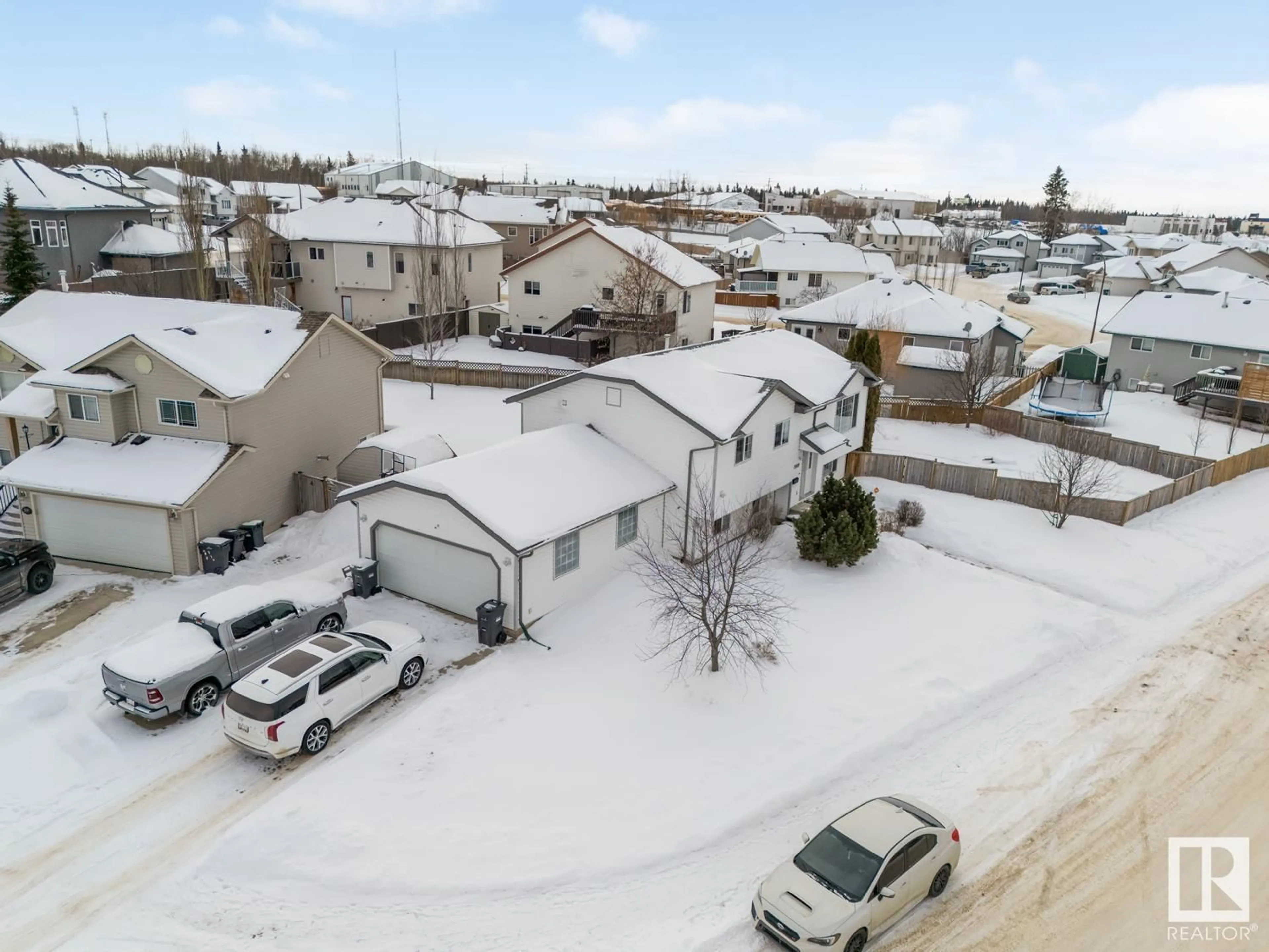 A pic from outside/outdoor area/front of a property/back of a property/a pic from drone, street for 2019 6 AV, Cold Lake Alberta T9M1M8