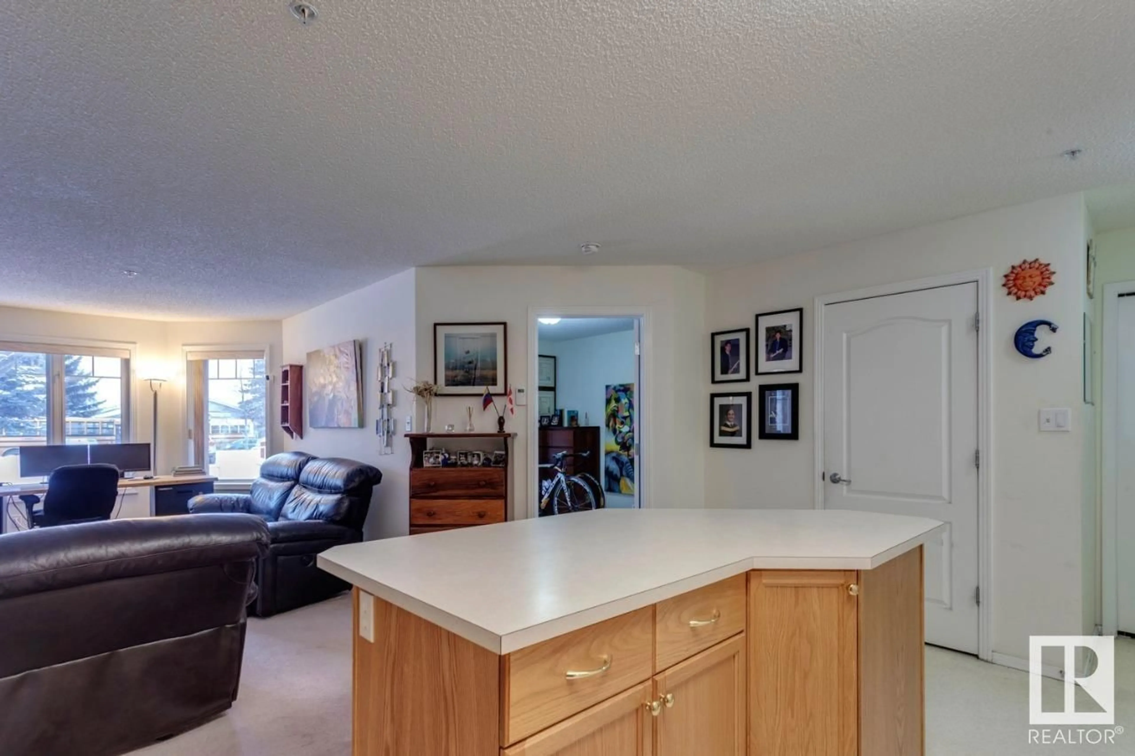 Open concept kitchen, unknown for #119 2420 108 ST NW, Edmonton Alberta T6J7J3