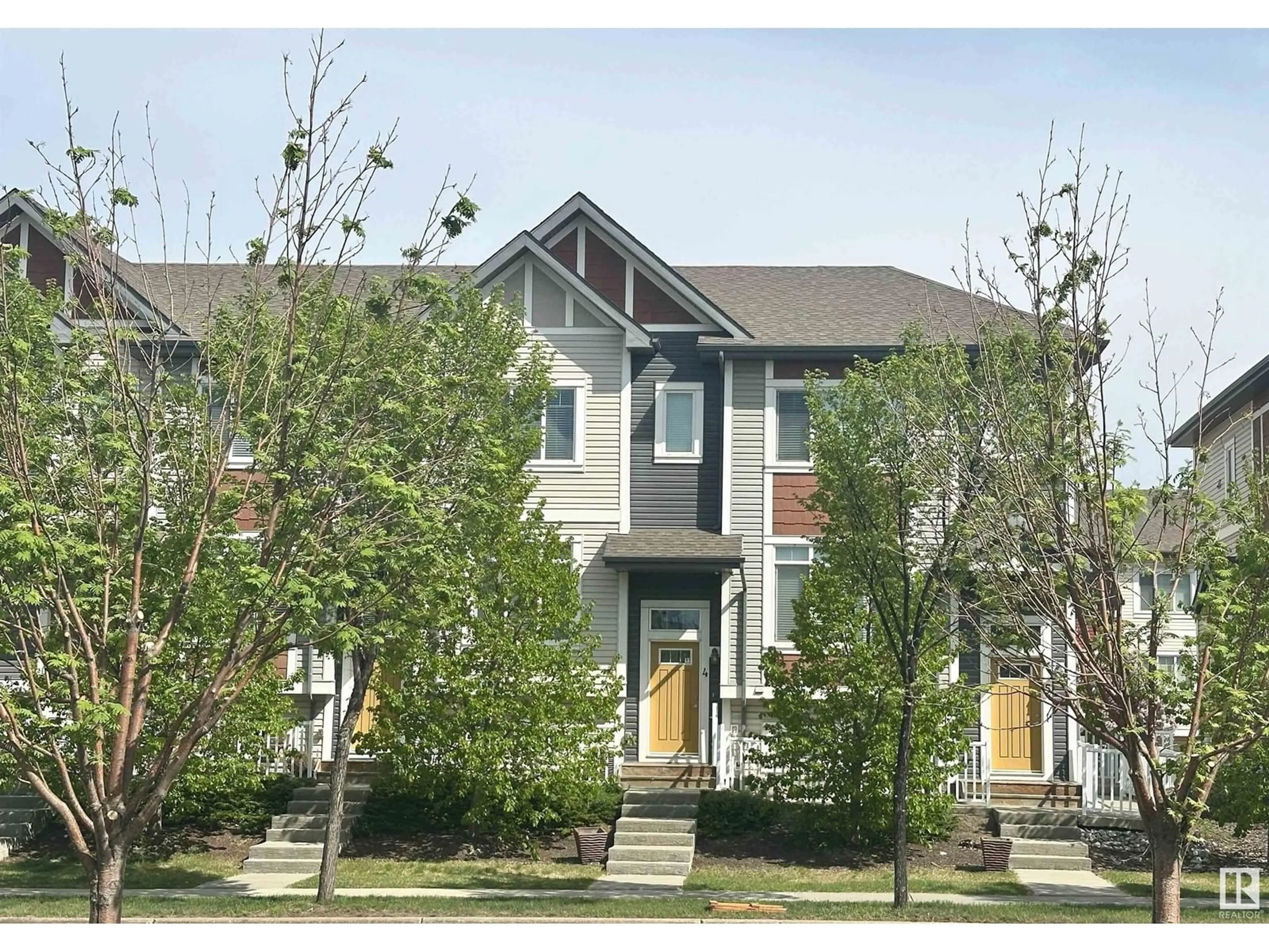 Home with vinyl exterior material, unknown for #4 - 320 SECORD BV, Edmonton Alberta T5T7E8