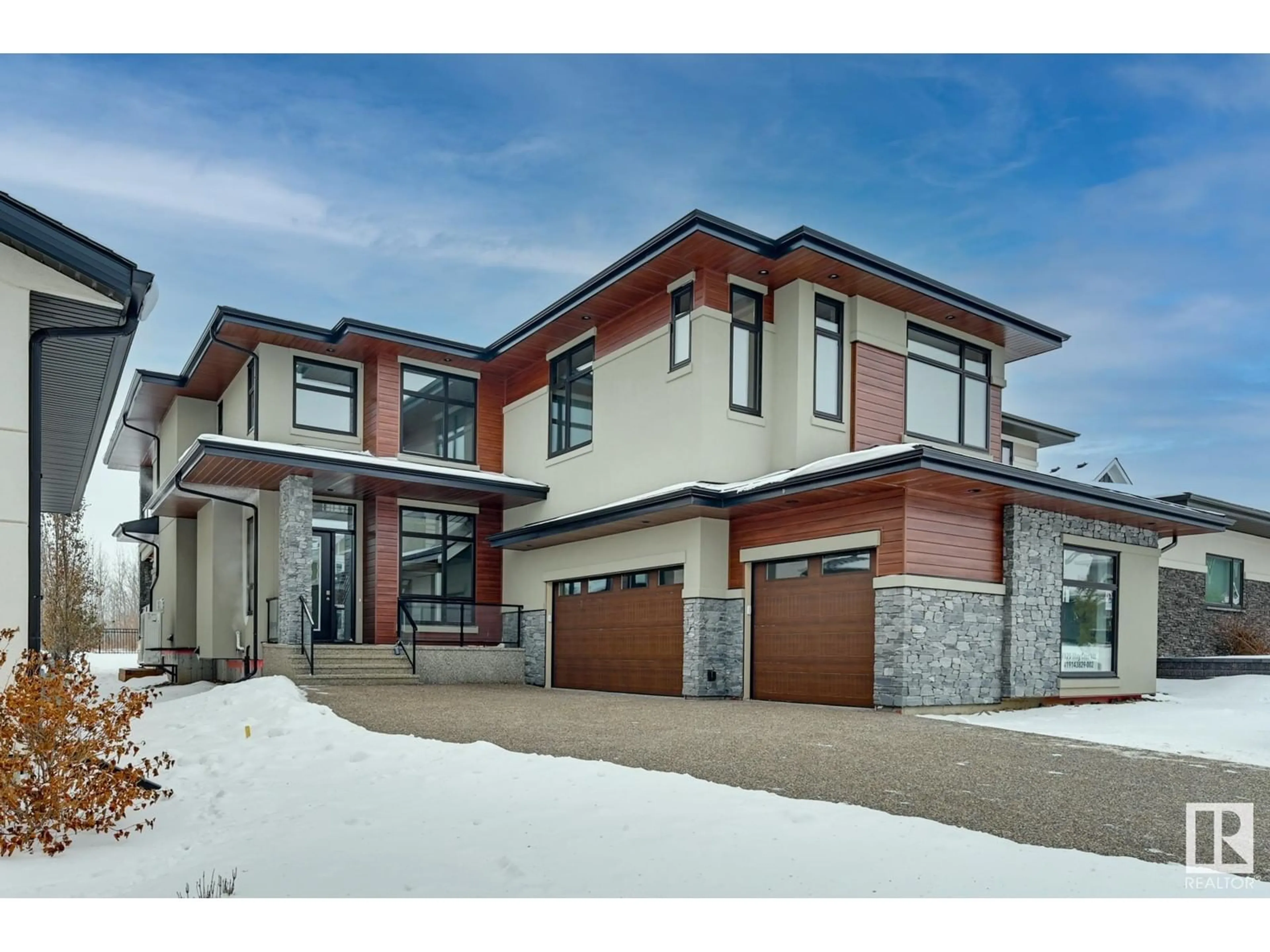 Home with brick exterior material, street for 7179 MAY CR NW, Edmonton Alberta T6R0V8