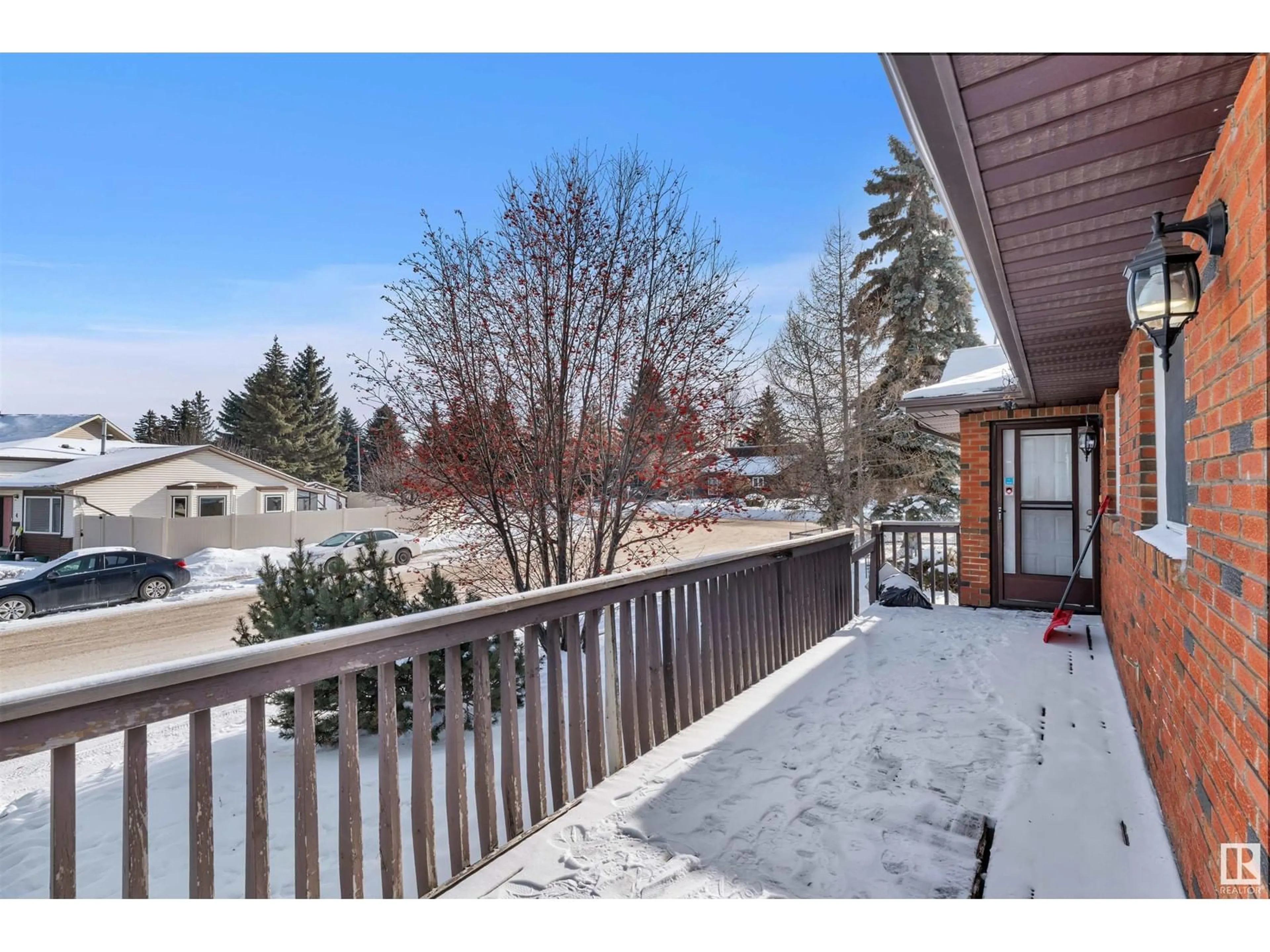 Patio, mountain view for 3 GREENOCH CR NW, Edmonton Alberta T6L1W6