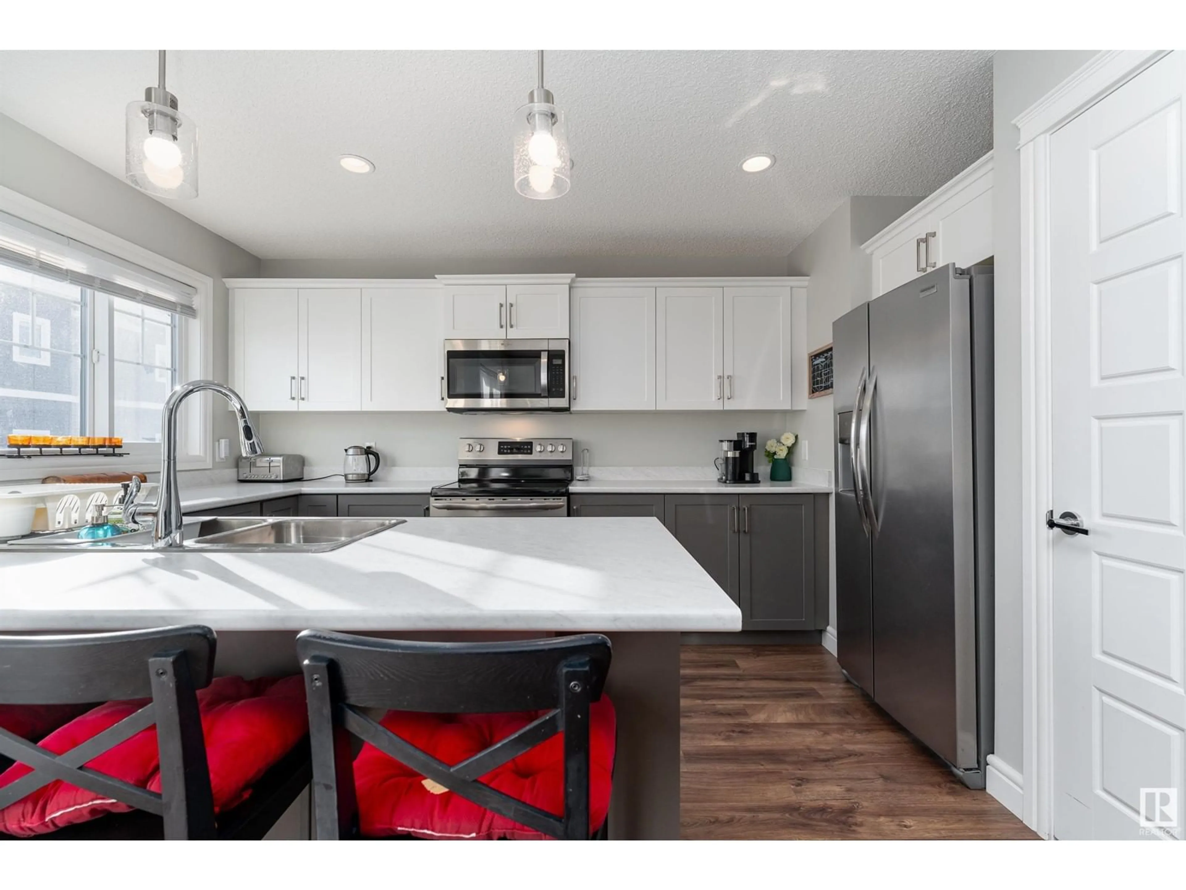 Open concept kitchen, unknown for #18 1391 STARLING DR NW, Edmonton Alberta T5S0L3