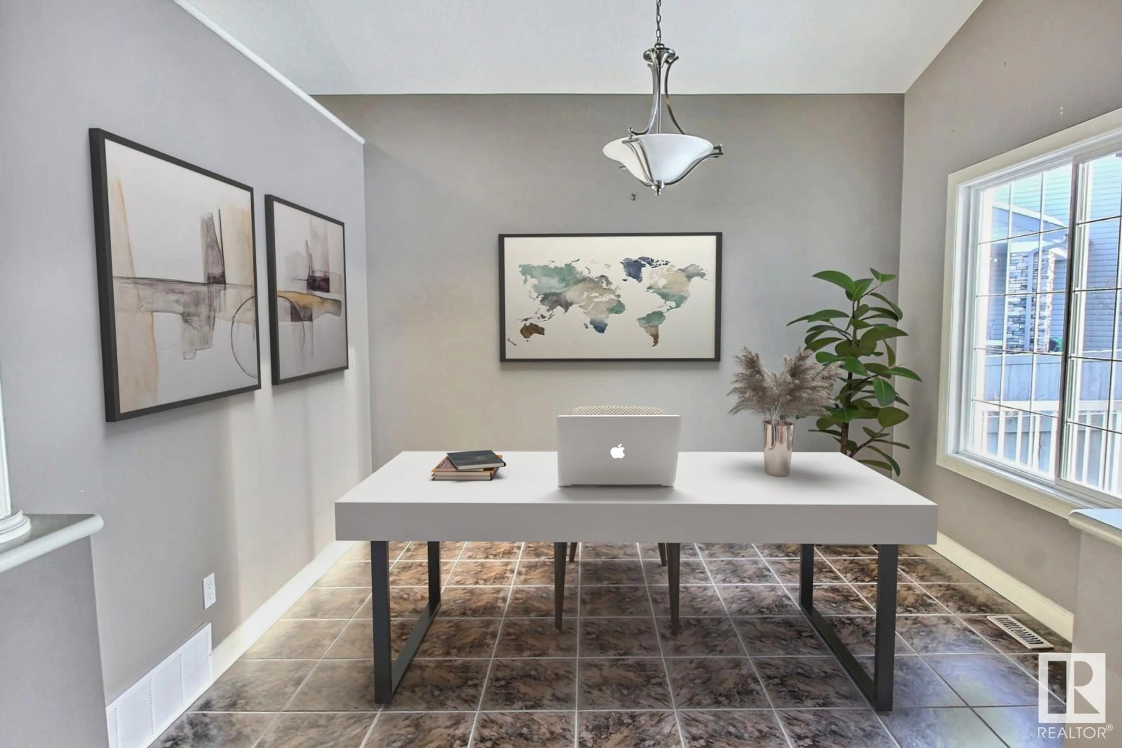 Dining room, ceramic/tile floor for 20204 130 AV NW, Edmonton Alberta T5S0E8