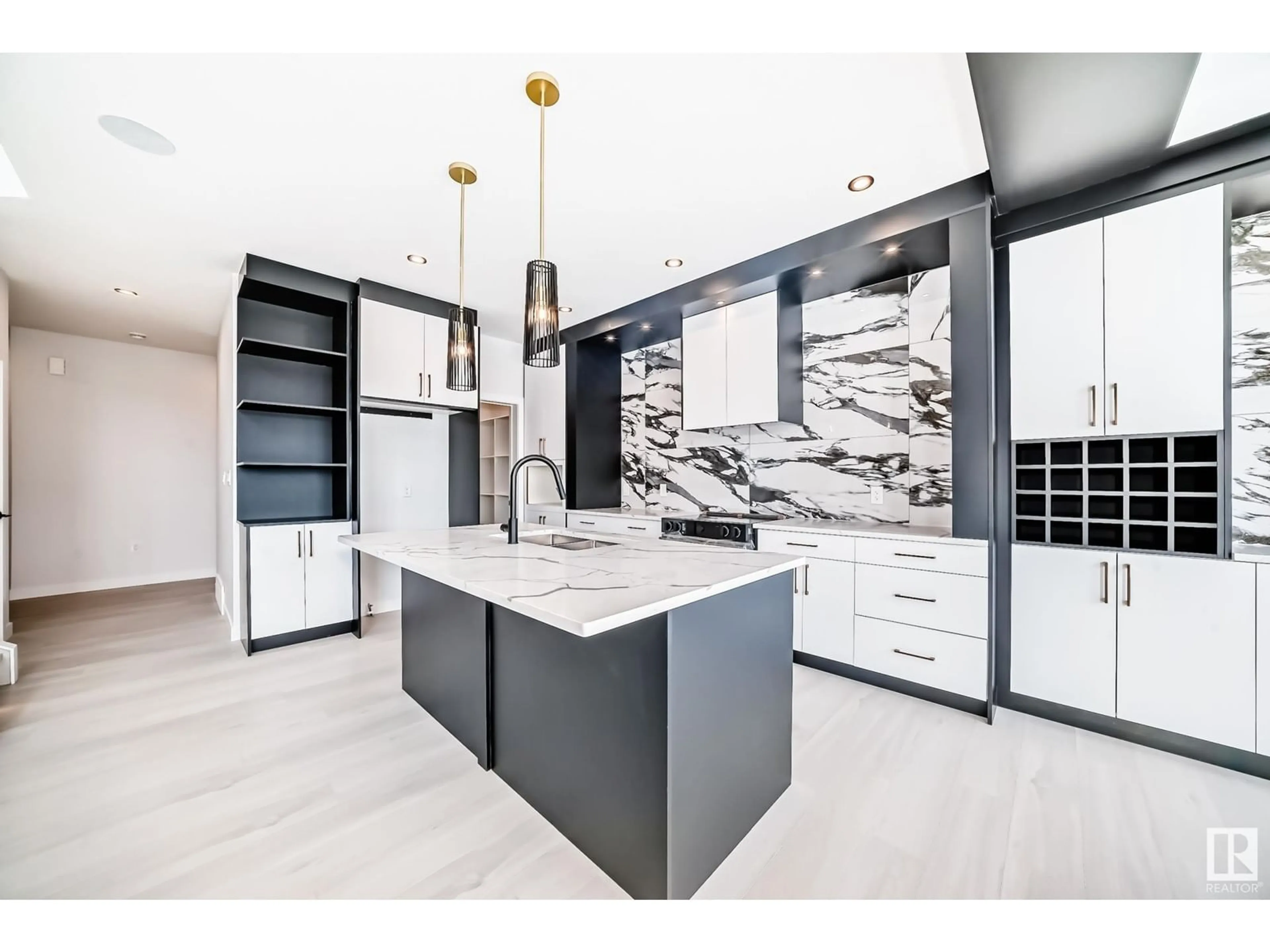 Contemporary kitchen, ceramic/tile floor for 32 ASHBURY CR, Spruce Grove Alberta T7X3C6