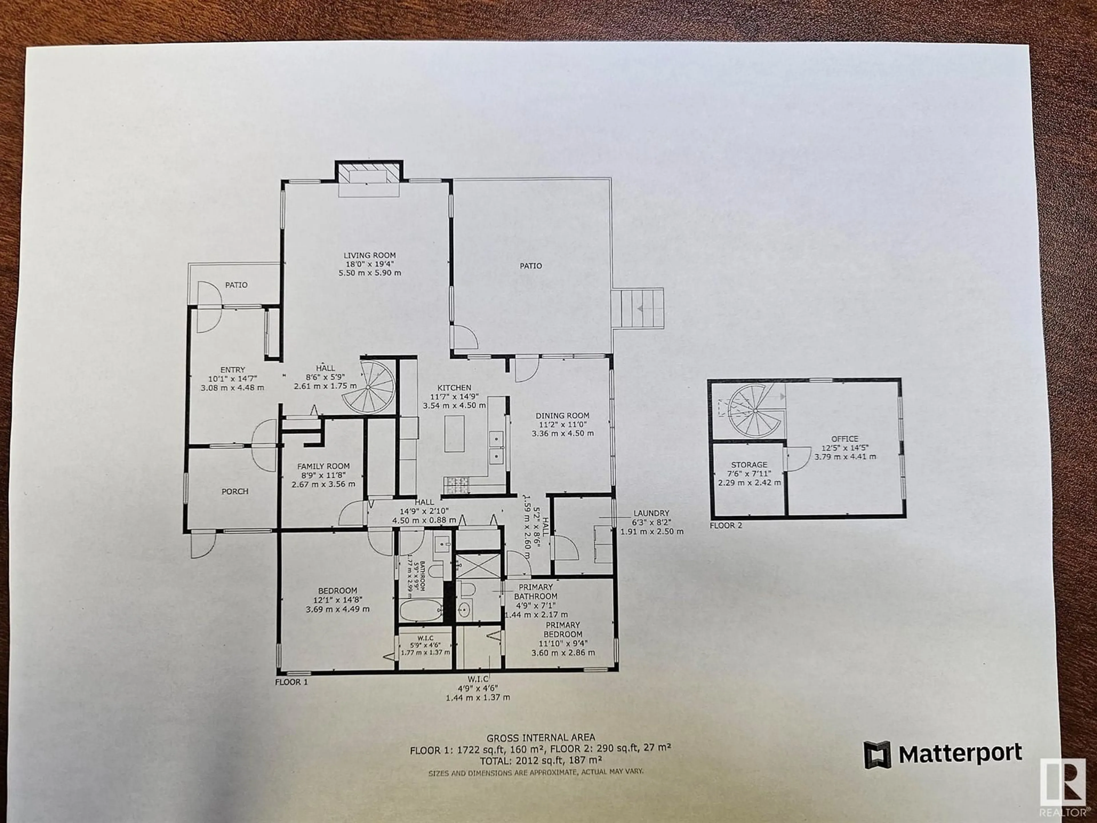 Floor plan for 5622 & 5623 49 ST, Rural Lac Ste. Anne County Alberta T0E0A0