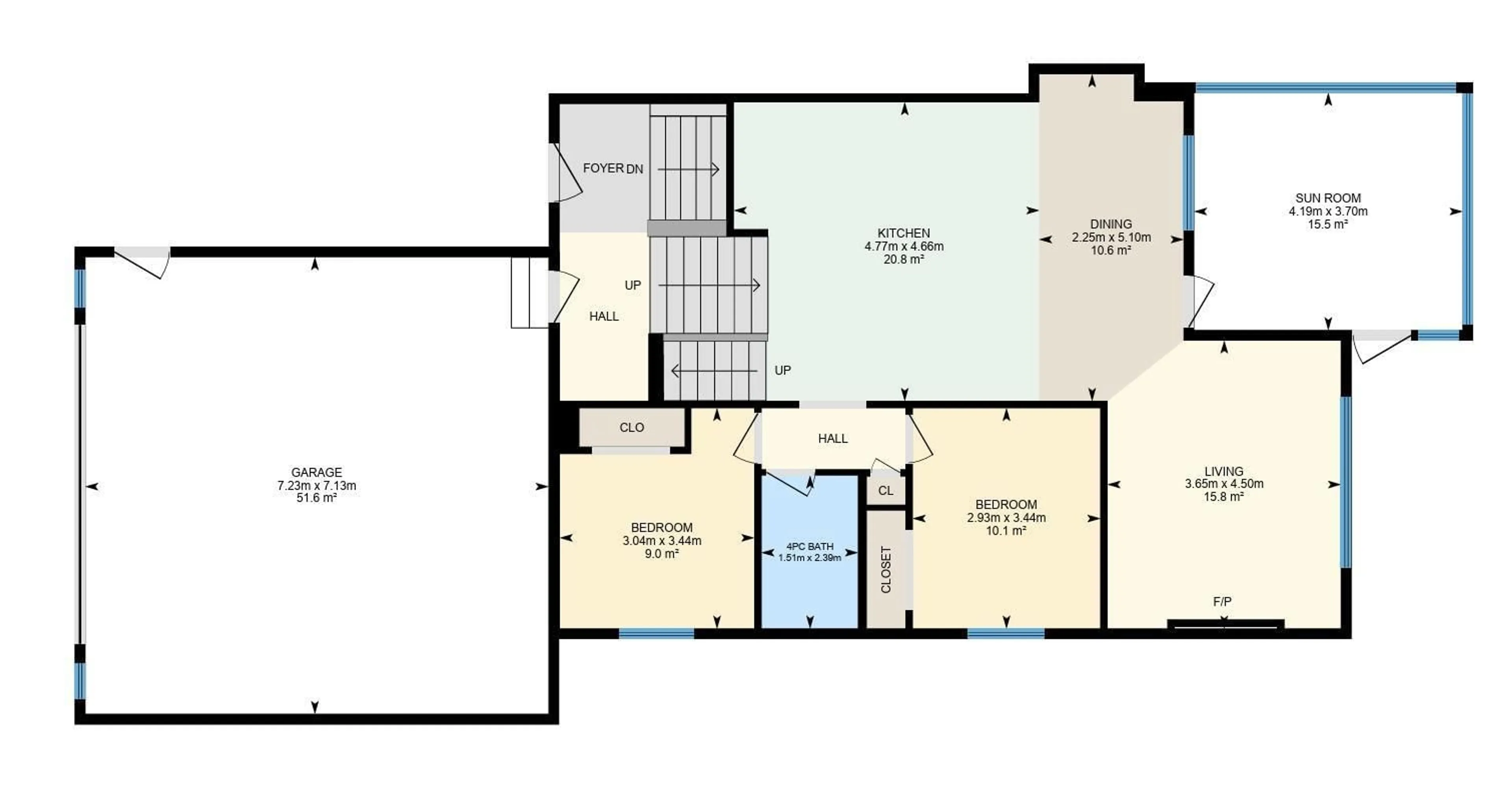 Floor plan for 1123 Oakland DR, Devon Alberta T9G2G9