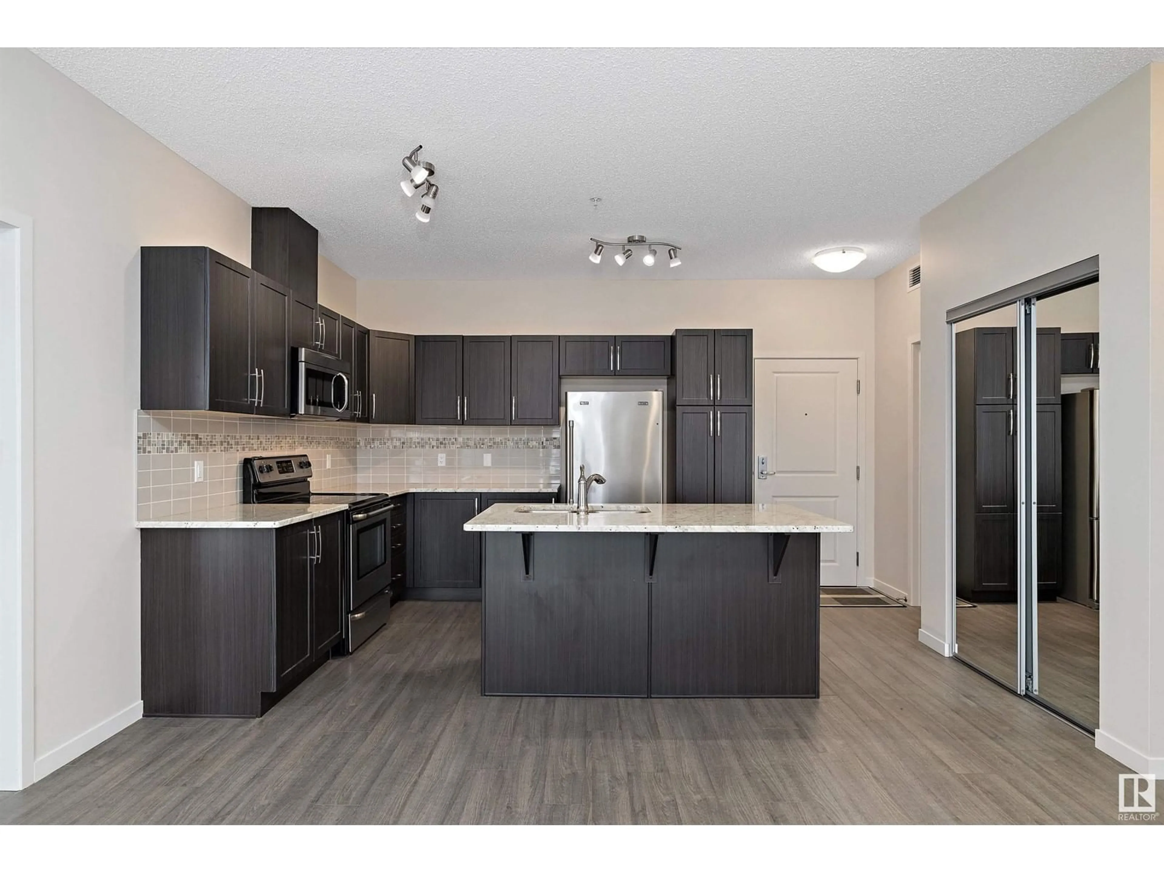 Open concept kitchen, unknown for 422 1820 RUTHERFORD RD SW, Edmonton Alberta T6W2K6