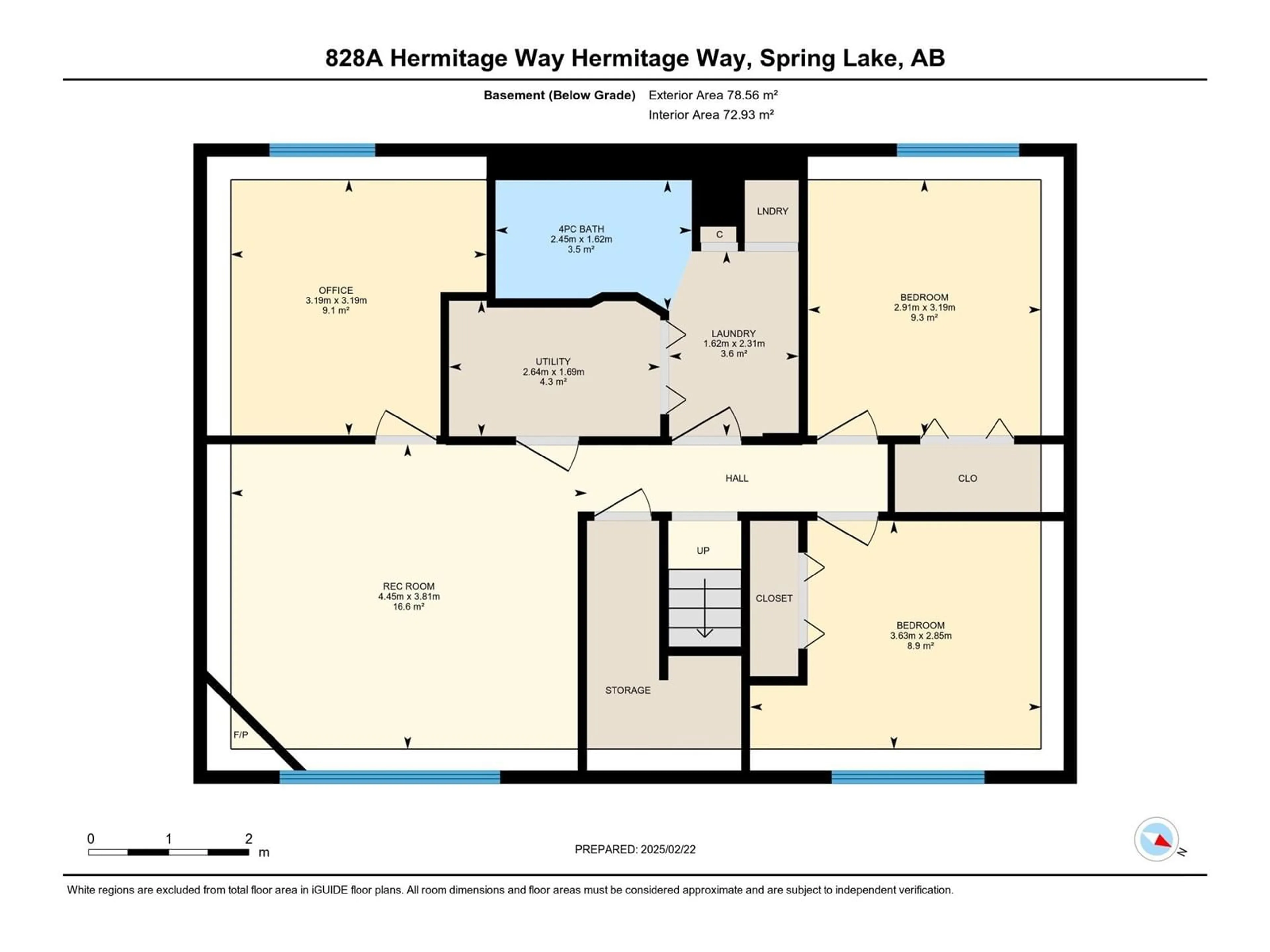 Floor plan for 828A HERMITAGE WY, Rural Parkland County Alberta T7Z2T4