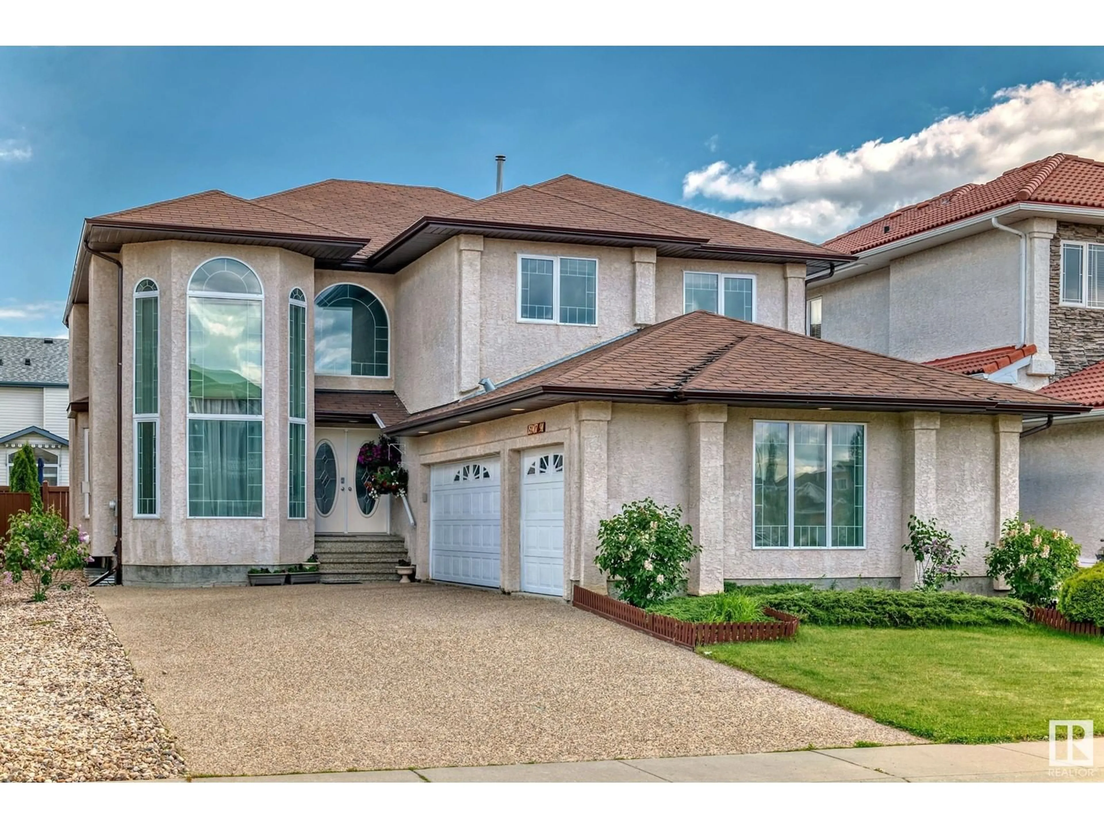 Home with brick exterior material, street for 15907 91 ST, Edmonton Alberta T5Z0A8