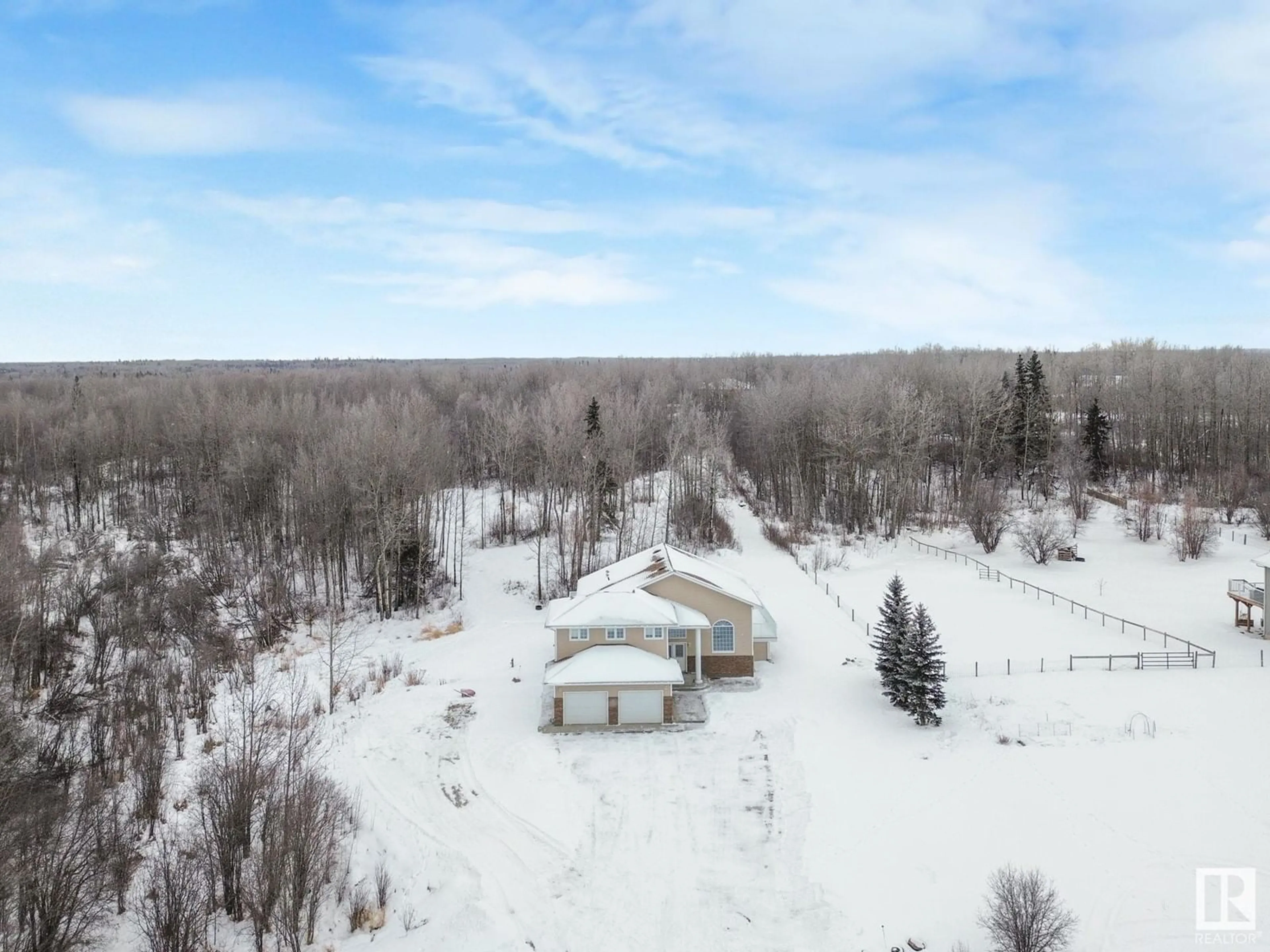 A pic from outside/outdoor area/front of a property/back of a property/a pic from drone, unknown for #17 54013 RGE RD 30, Rural Lac Ste. Anne County Alberta T0E1V3