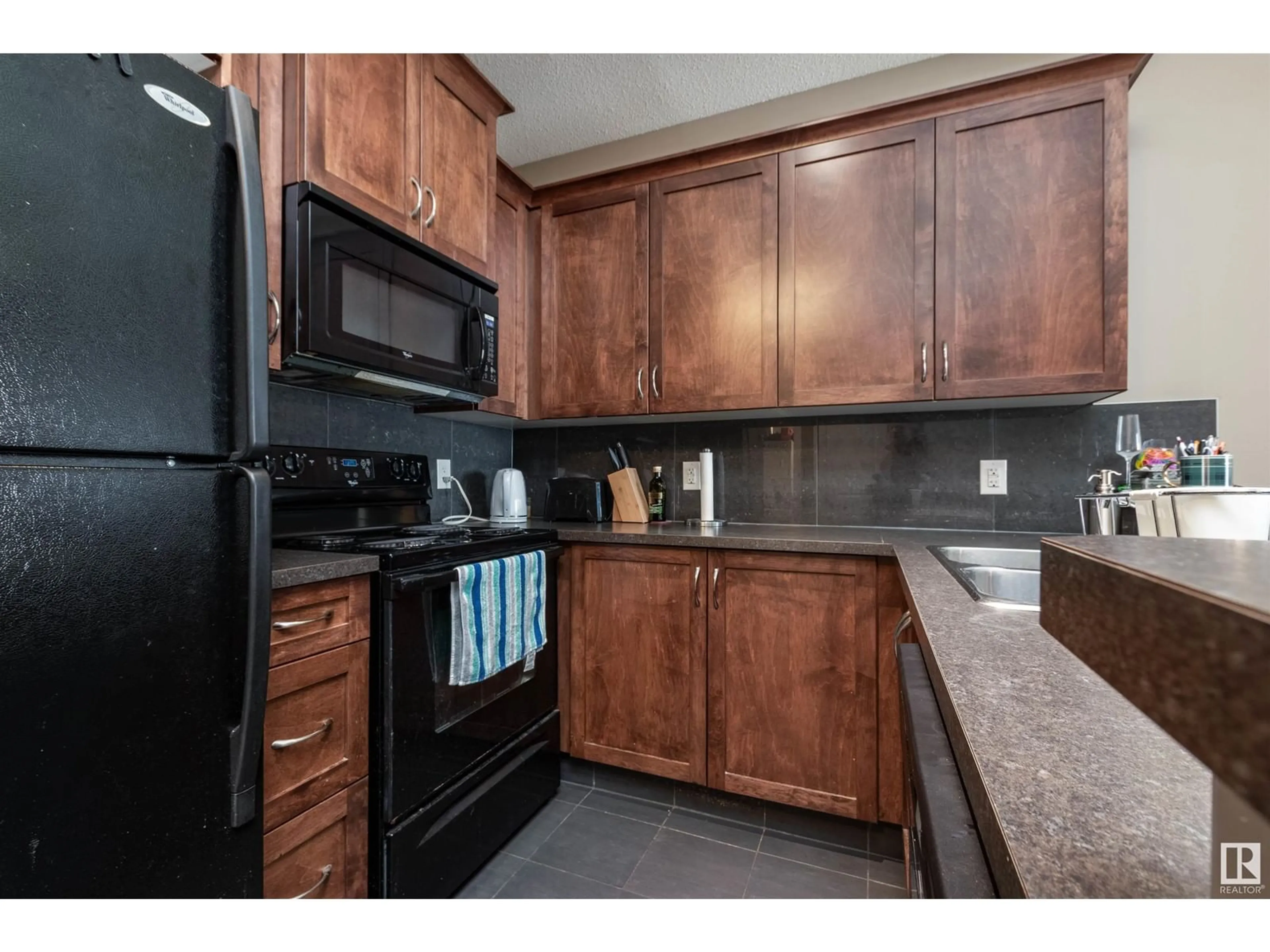 Standard kitchen, unknown for #103 6720 112 ST NW, Edmonton Alberta T6H3J8