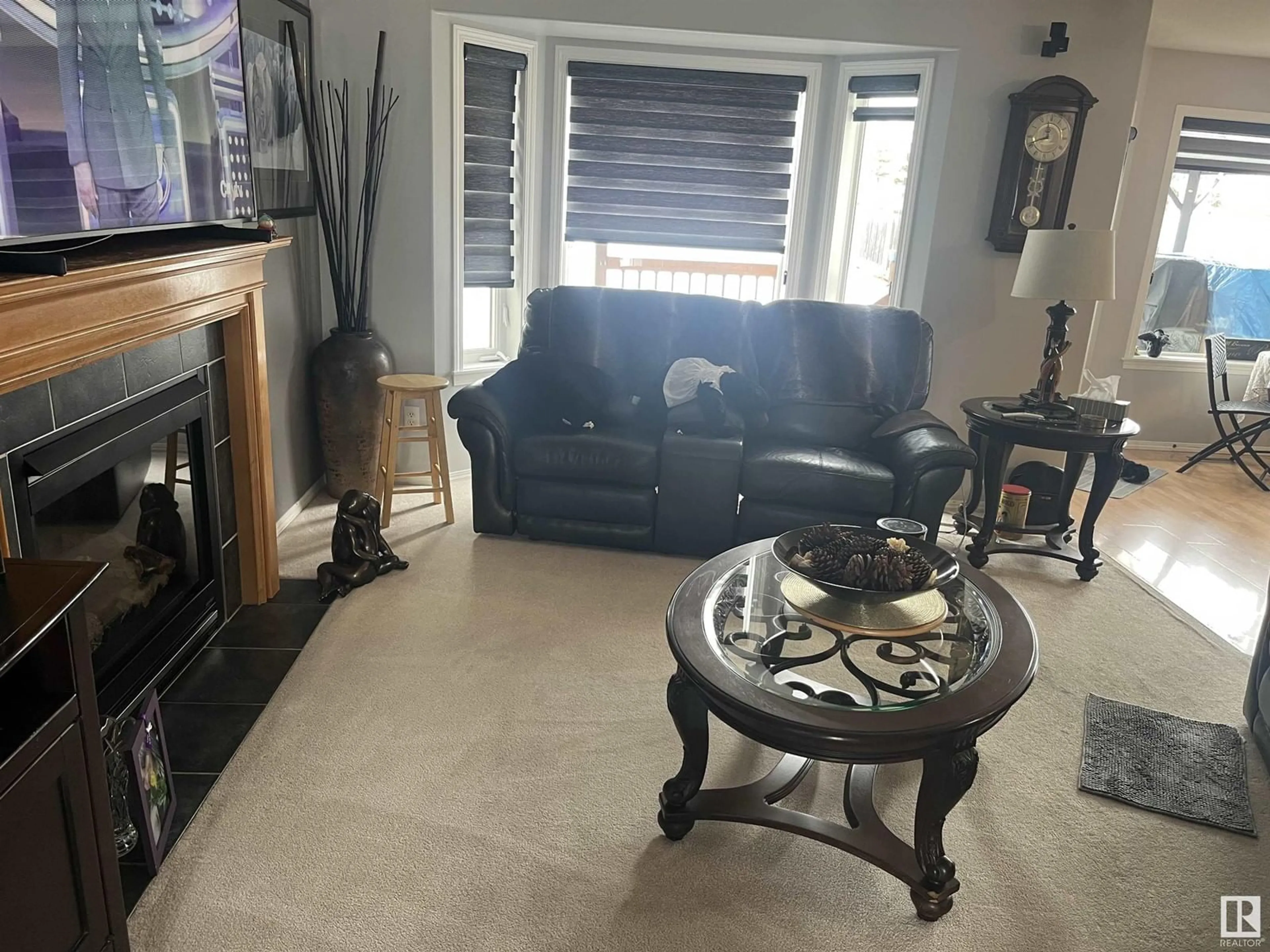 Living room with furniture, unknown for 97 BIRCHWOOD DR, Devon Alberta T9G2H9