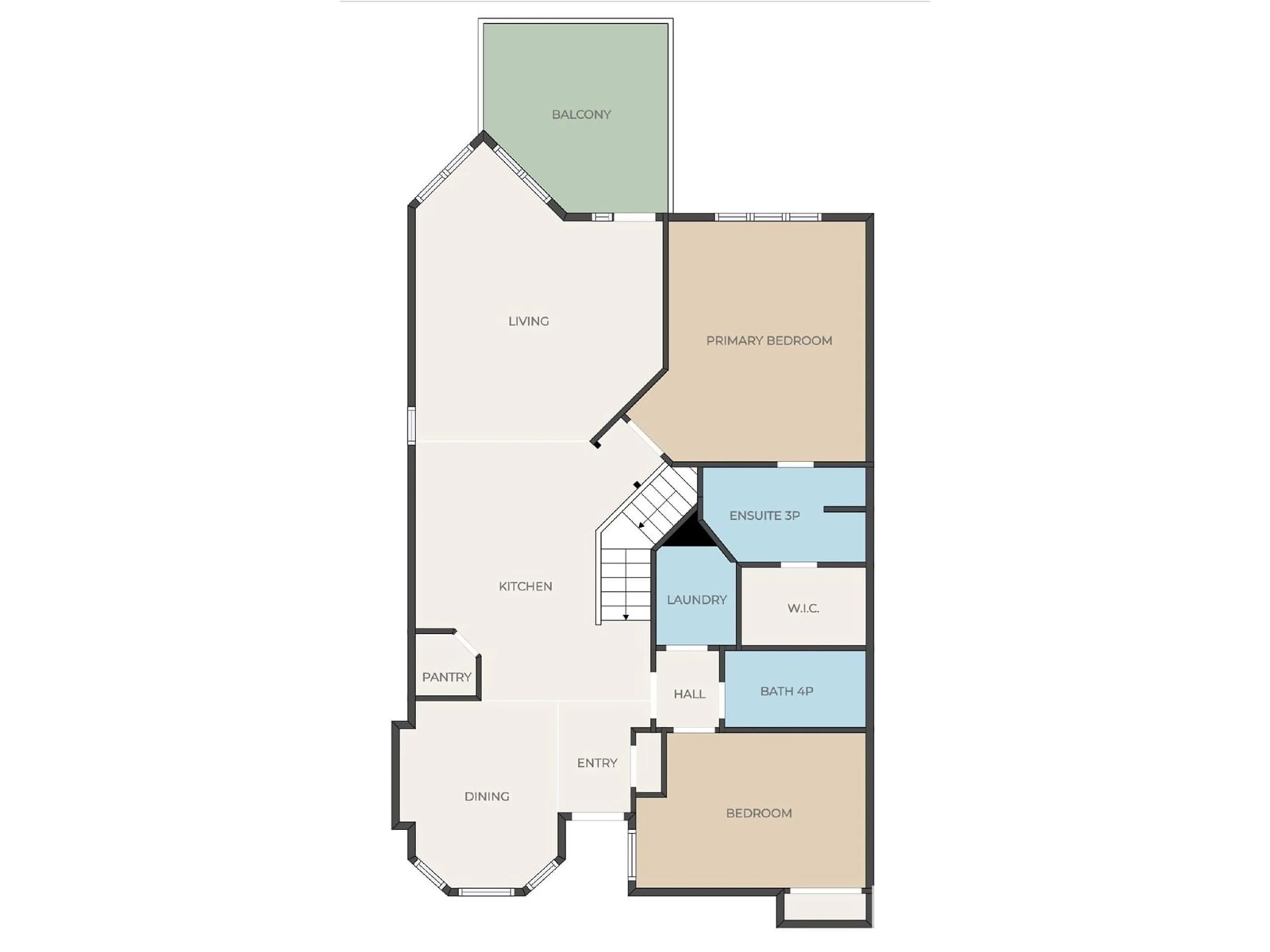 Floor plan for 25 BRIARWOOD VG, Stony Plain Alberta T7Z2Y7