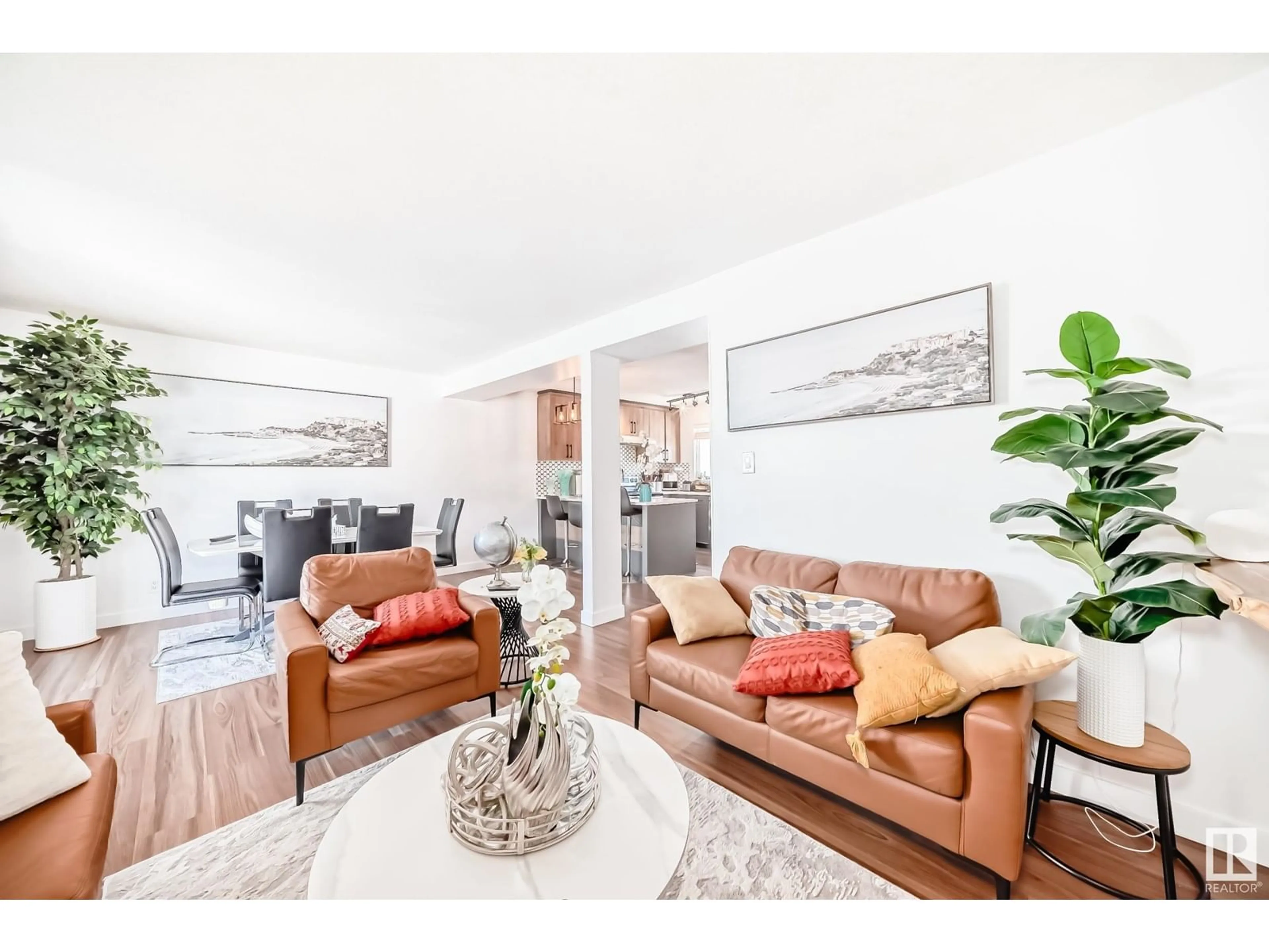Living room with furniture, unknown for 5507 144A AV, Edmonton Alberta T5A3R2