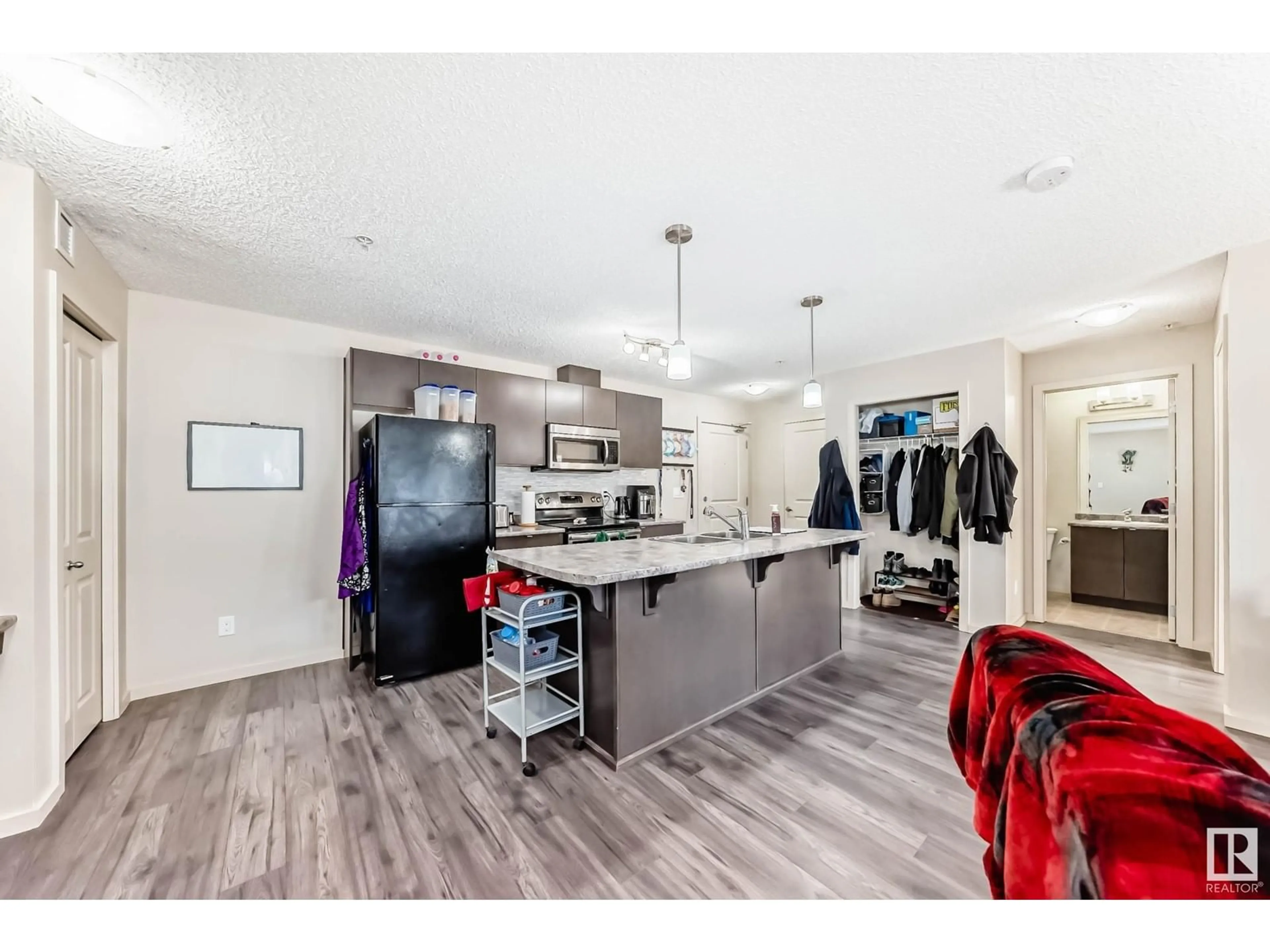 Open concept kitchen, unknown for #305 3353 16A AV NW, Edmonton Alberta T6T0V4