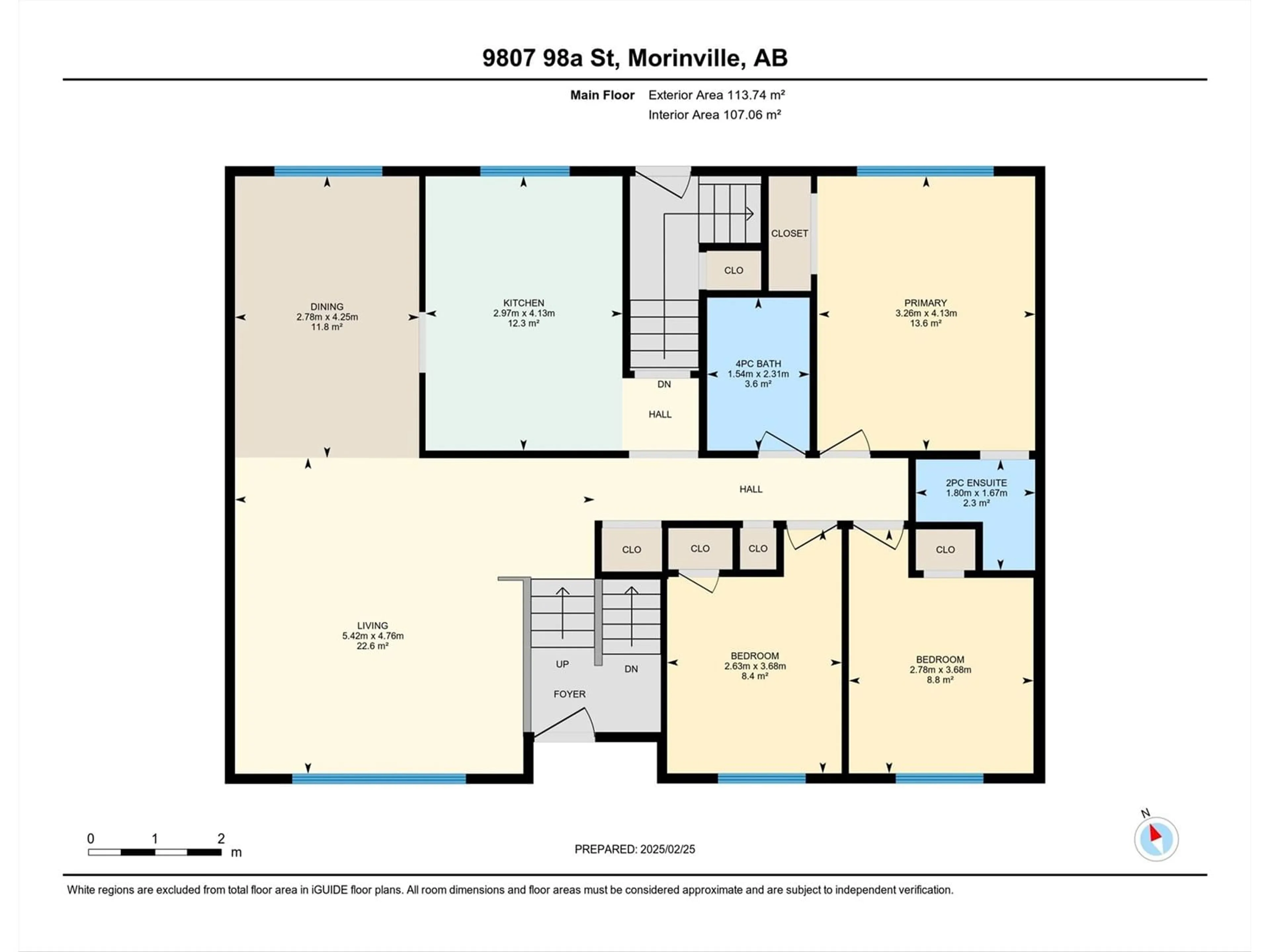 Floor plan for 9807 98A ST, Morinville Alberta T8R1G8