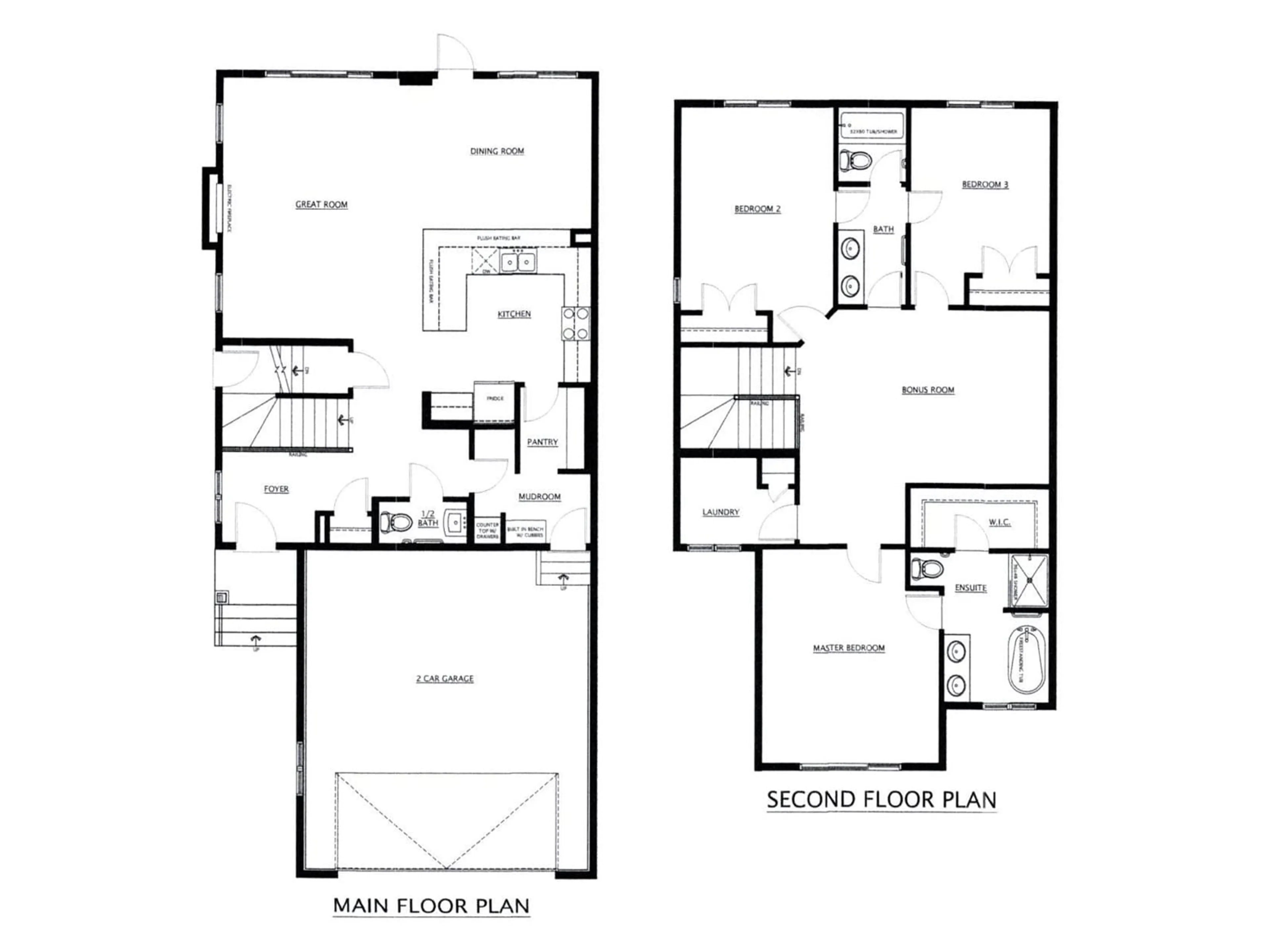 Floor plan for 56 KINGSBURY CI, Spruce Grove Alberta T7X0C9