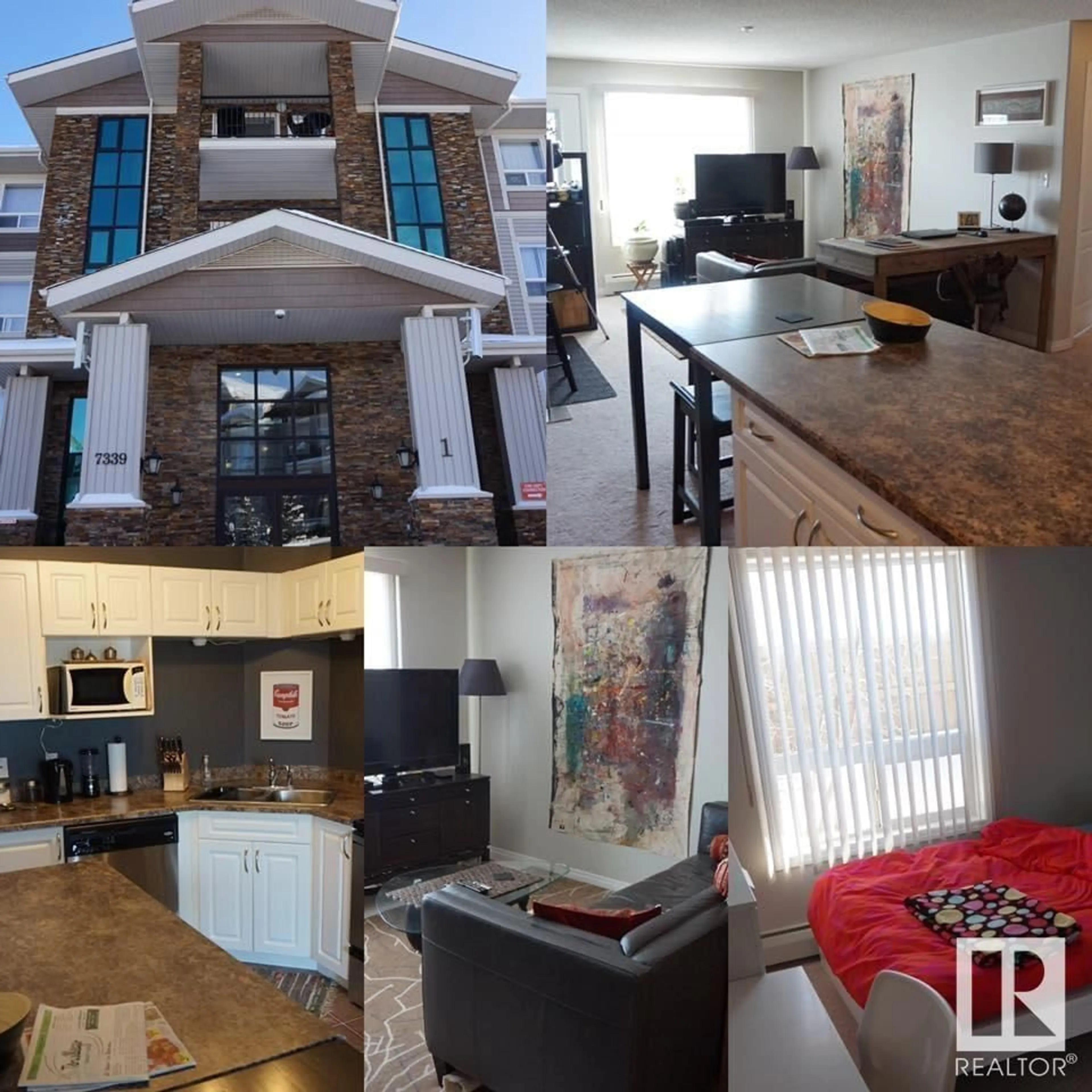 Open concept kitchen, unknown for 1110 7339 SOUTH TERWILLEGAR DR, Edmonton Alberta T6E2E1