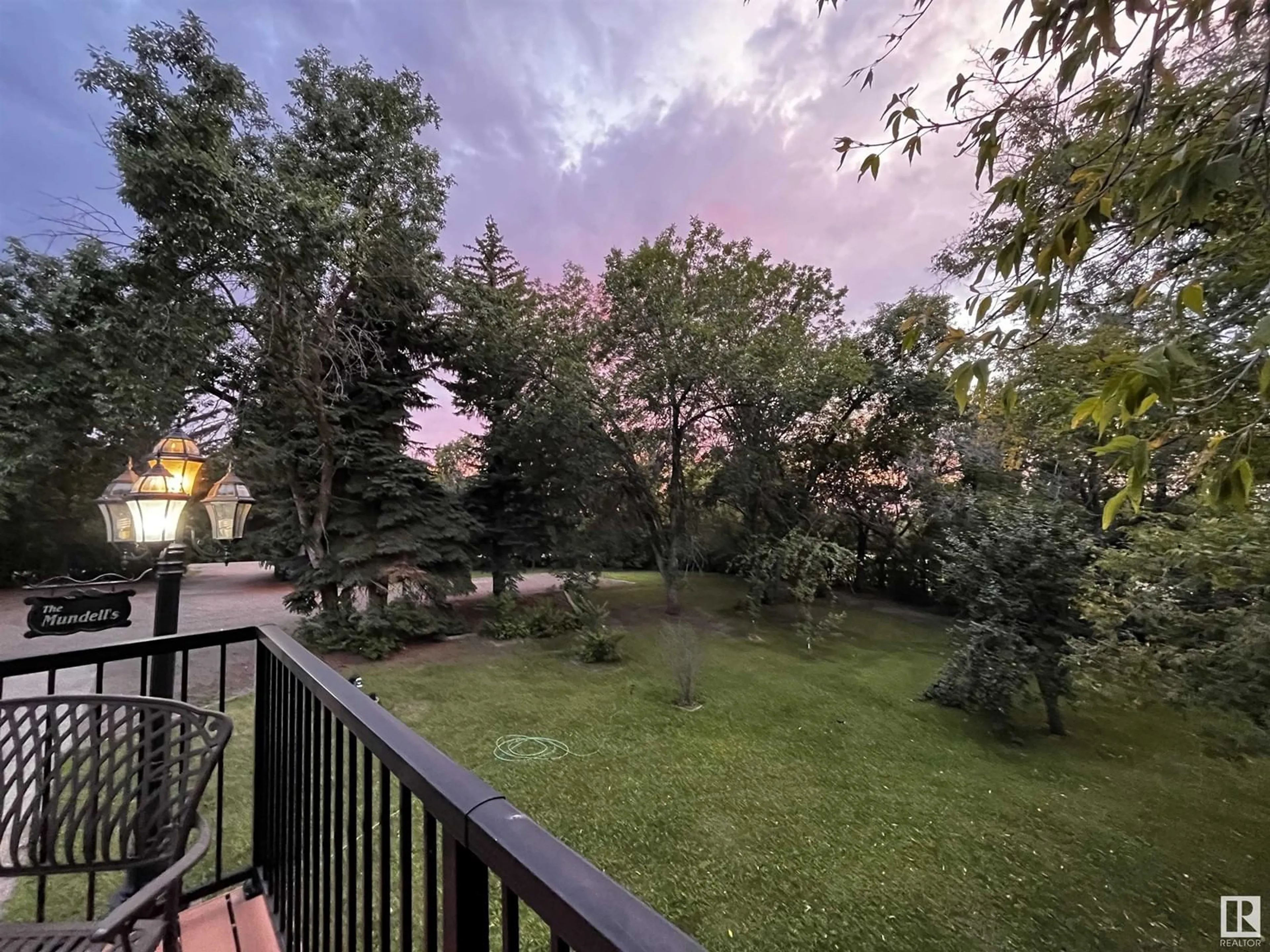 A pic from outside/outdoor area/front of a property/back of a property/a pic from drone, forest/trees view for 52551 RGE ROAD 225, Rural Strathcona County Alberta T8A4R9