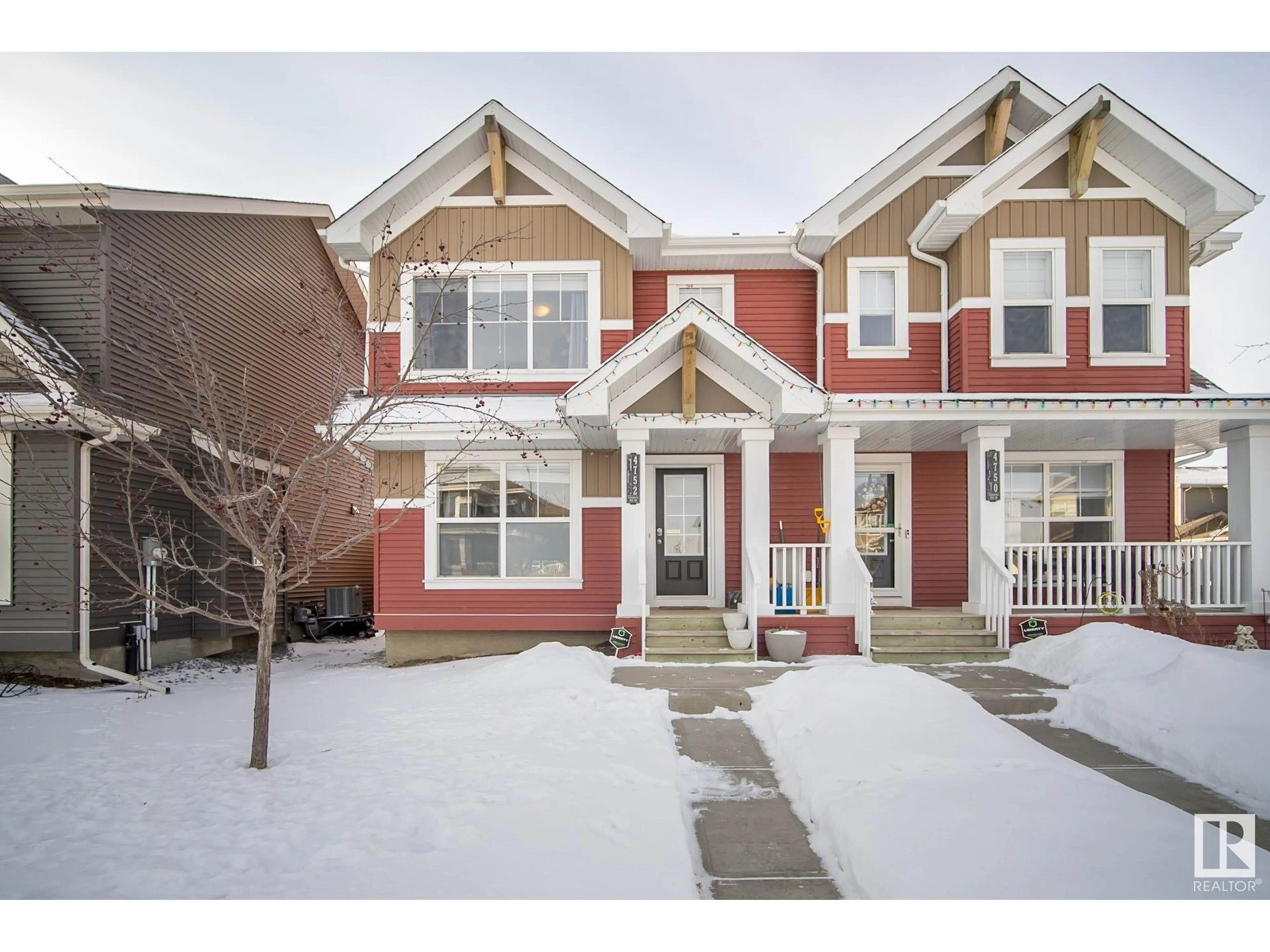 Home with brick exterior material, street for 4752 CRABAPPLE RU SW, Edmonton Alberta T6X0X7