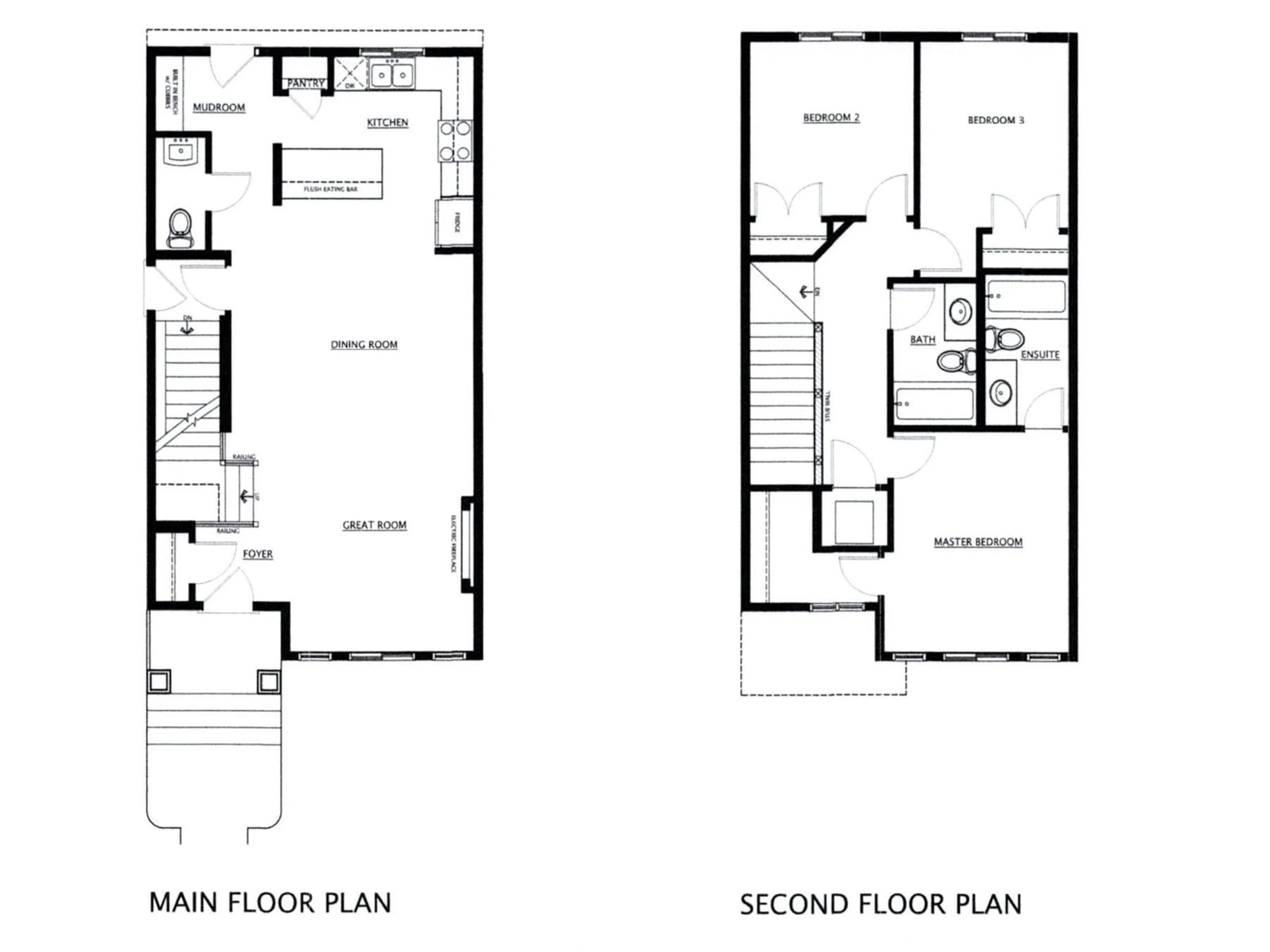 Floor plan for 17 ETON LI, Spruce Grove Alberta T7X4B7