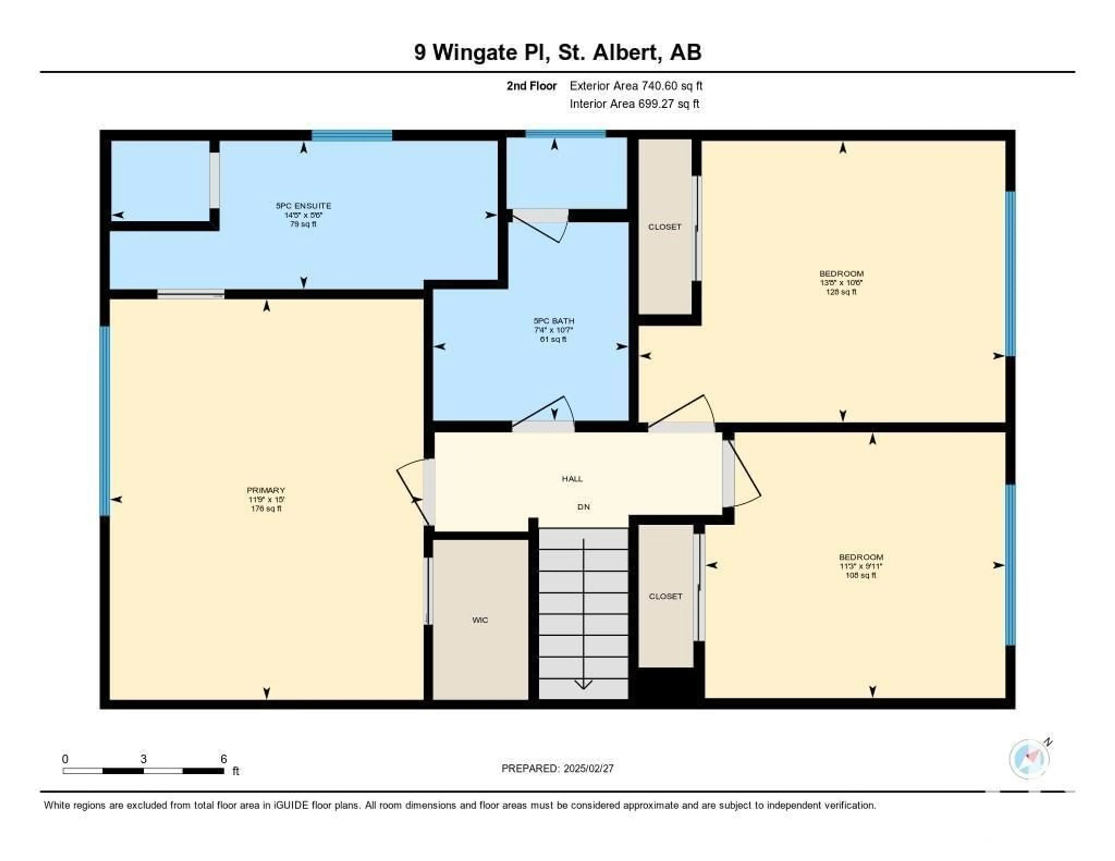 Floor plan for 9 WINGATE PL, St. Albert Alberta T8N3G2