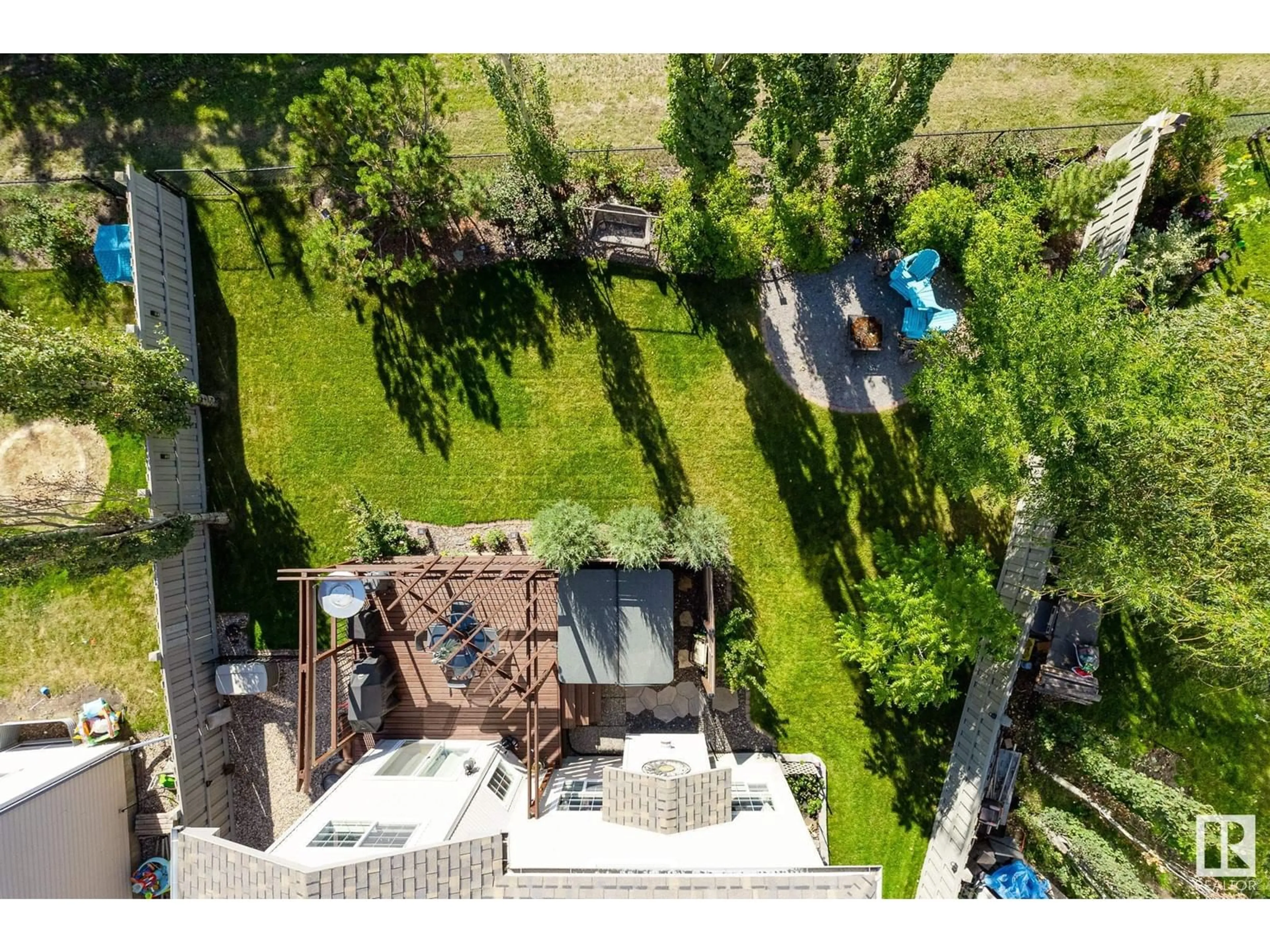 A pic from outside/outdoor area/front of a property/back of a property/a pic from drone, city buildings view from balcony for 1270 MCALLISTER WY SW, Edmonton Alberta T6W0B1