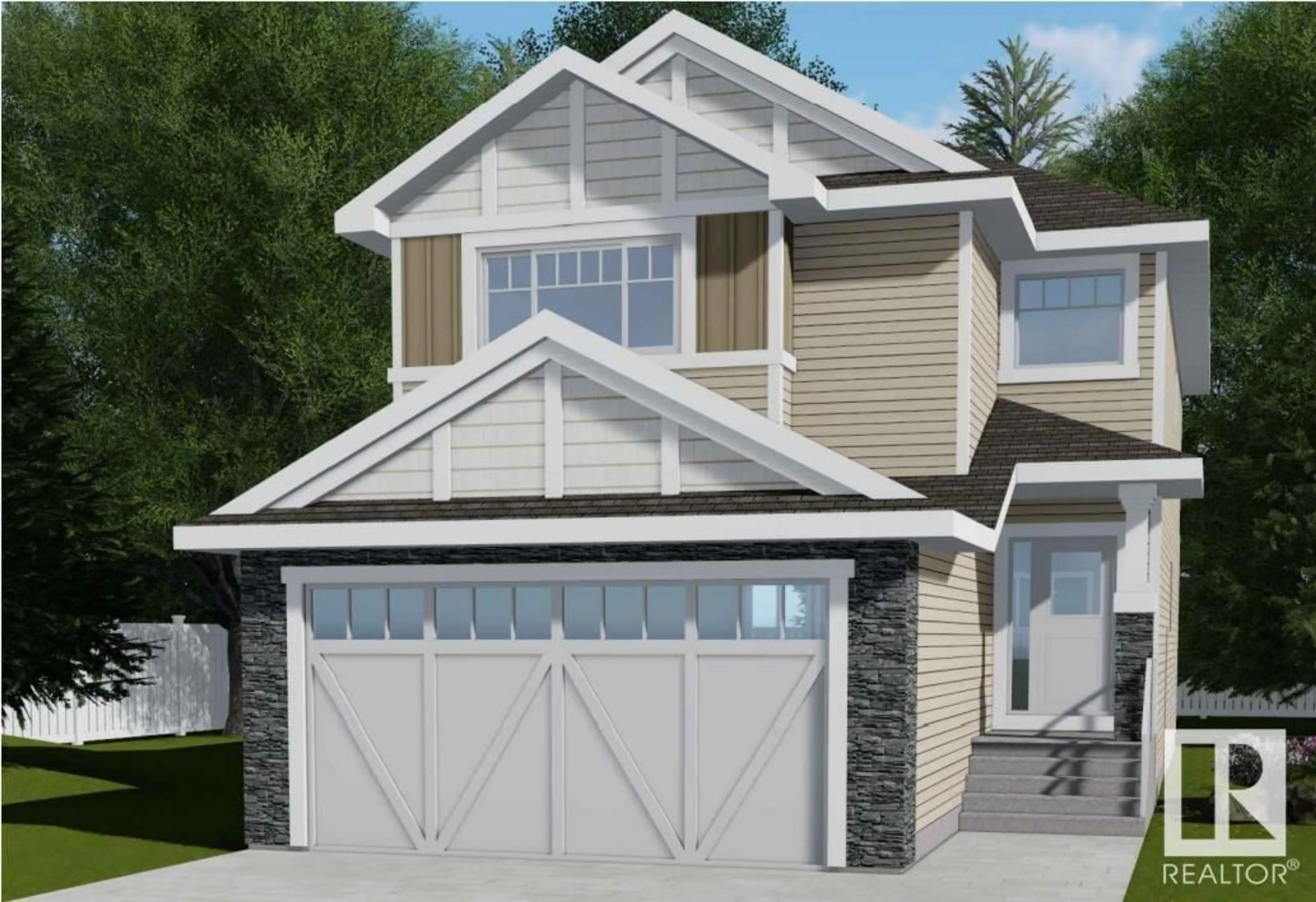 Home with vinyl exterior material, street for 24 ROSA CR, St. Albert Alberta T8N7Y4