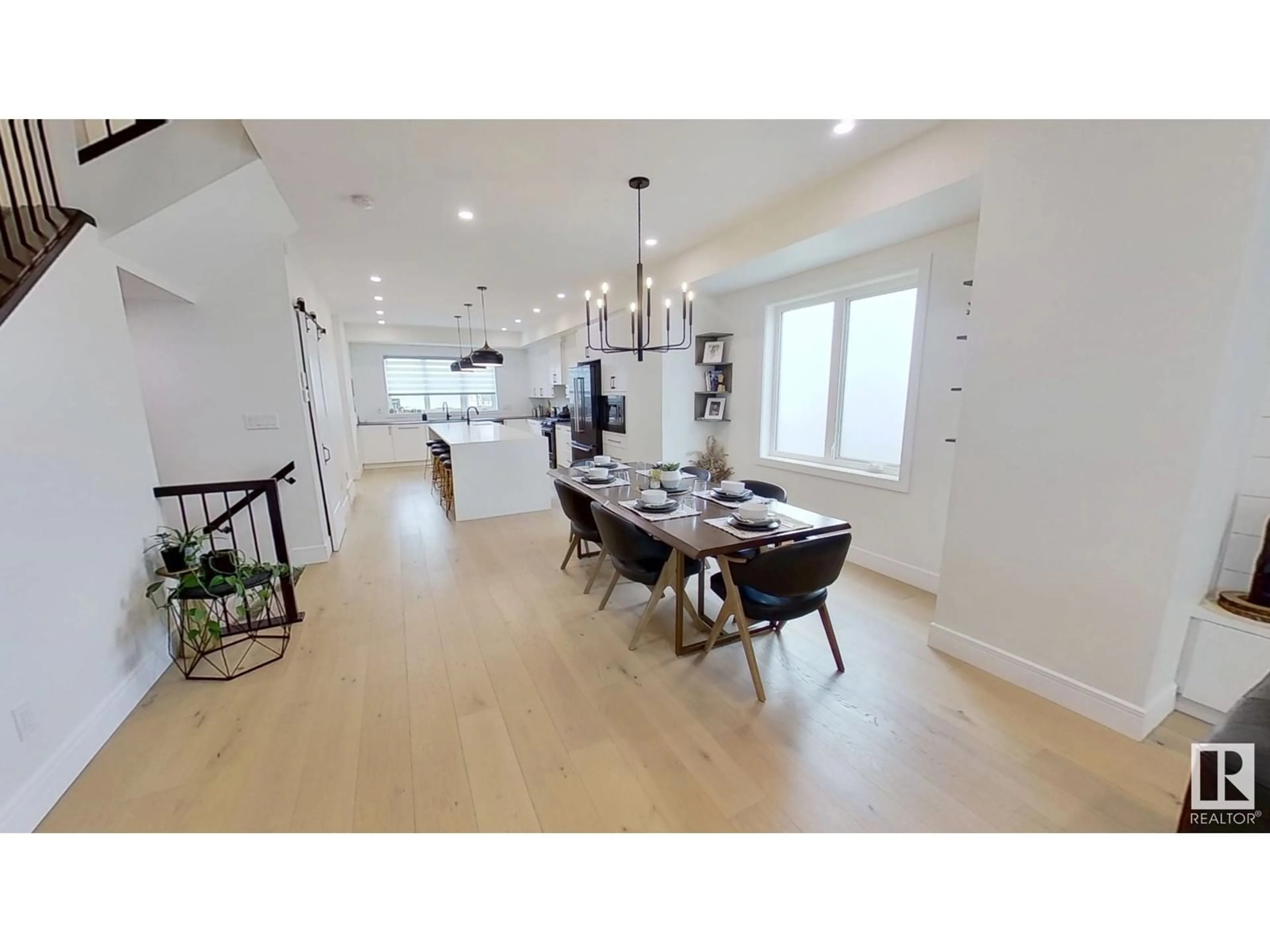 Open concept kitchen, unknown for 10610 138 ST NW, Edmonton Alberta T5N2J8