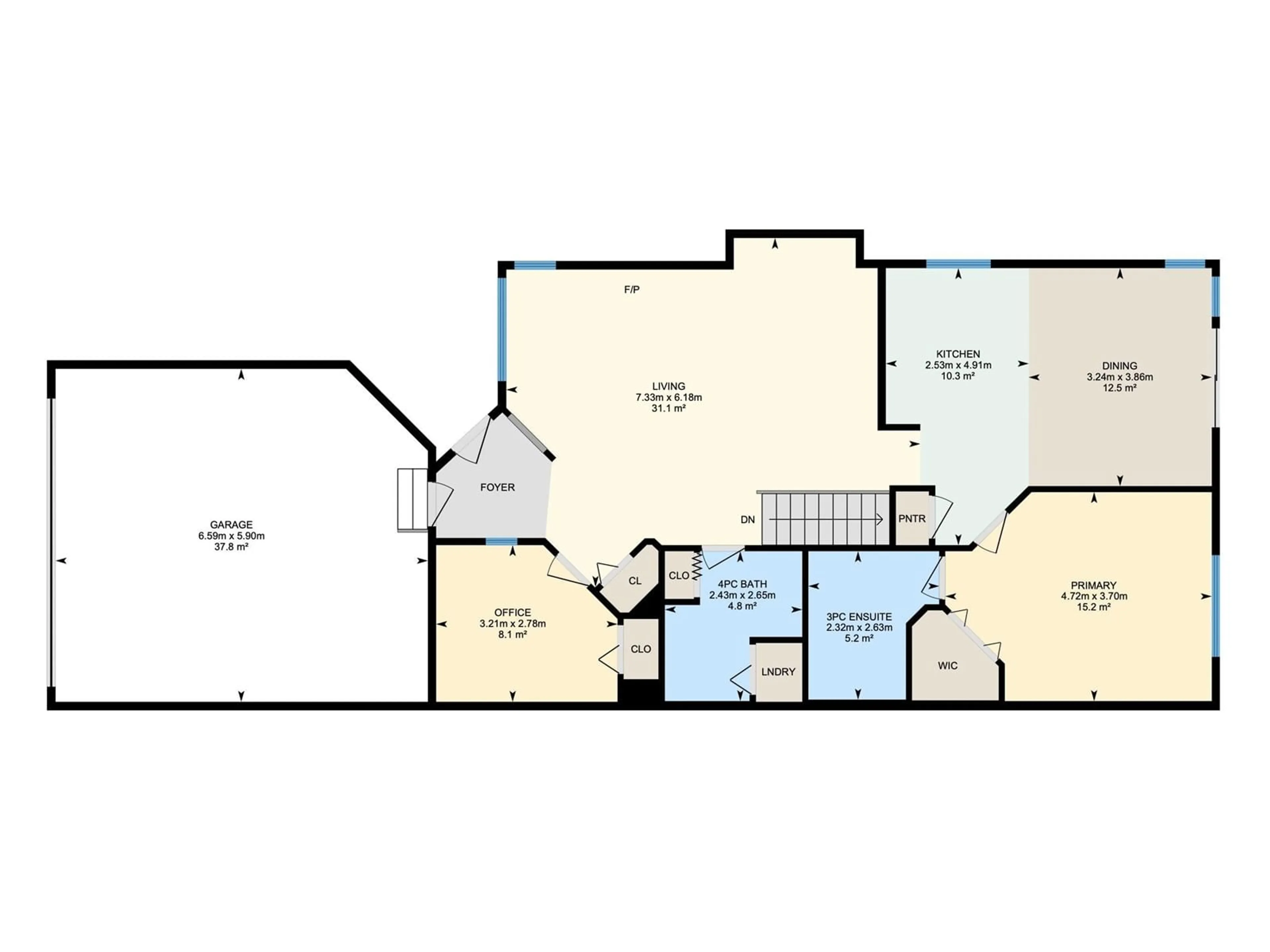 Floor plan for #18 17418 98A AV NW, Edmonton Alberta T5T6G2