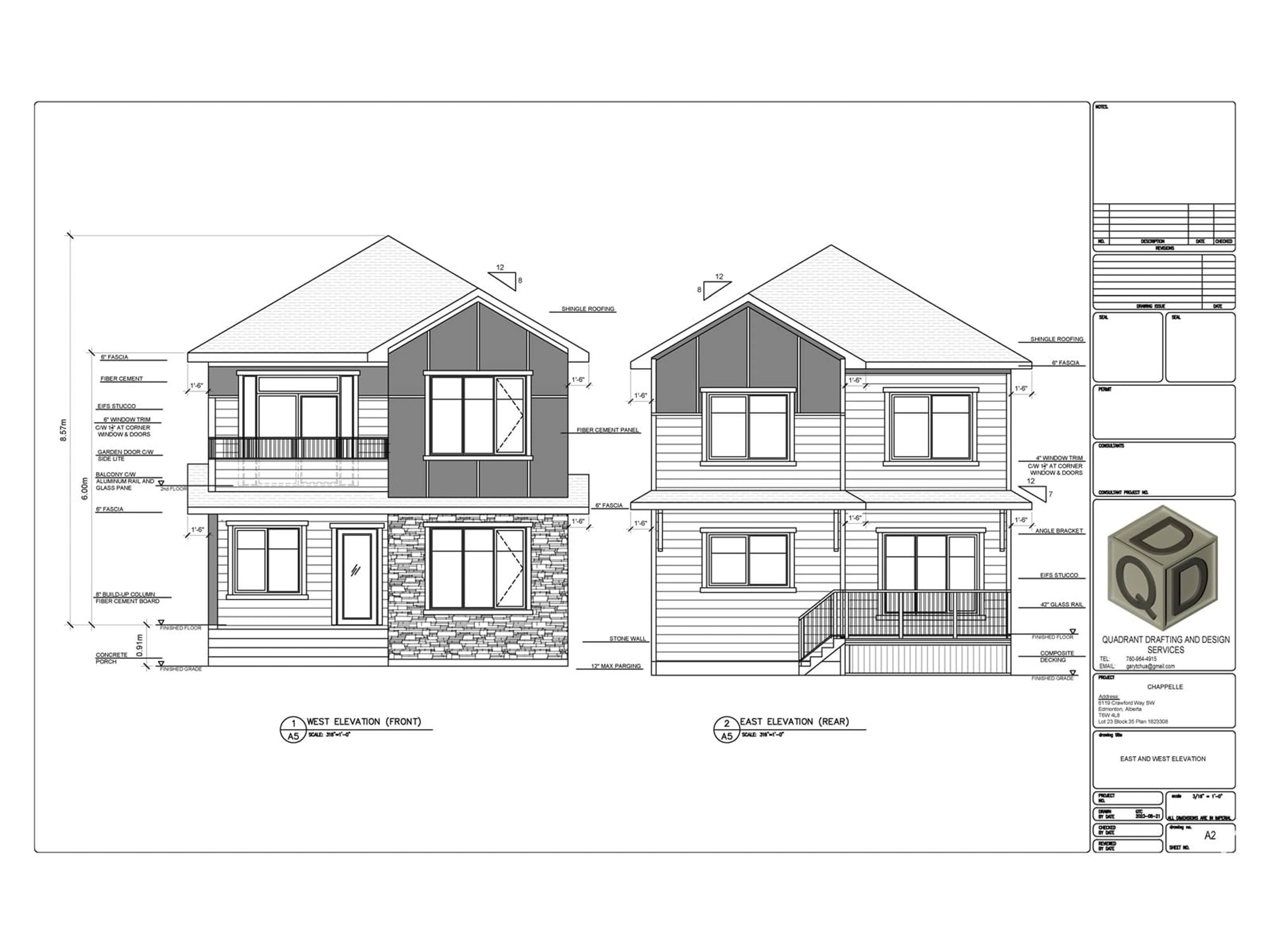 Floor plan for 6119 CRAWFORD DR, Edmonton Alberta T6W4L8