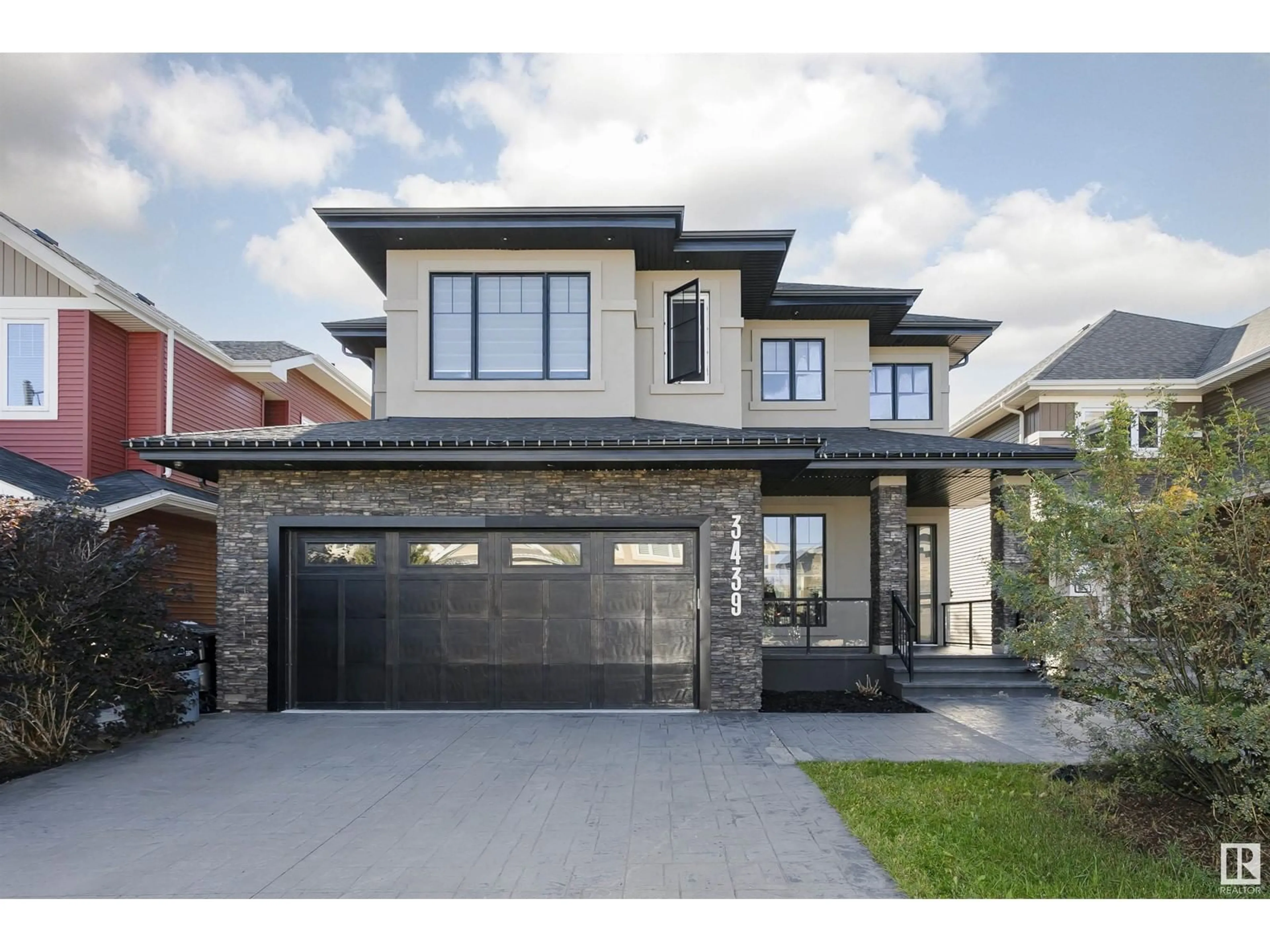 Home with brick exterior material, street for 3439 WEST LANDING LD NW, Edmonton Alberta T6W0T4