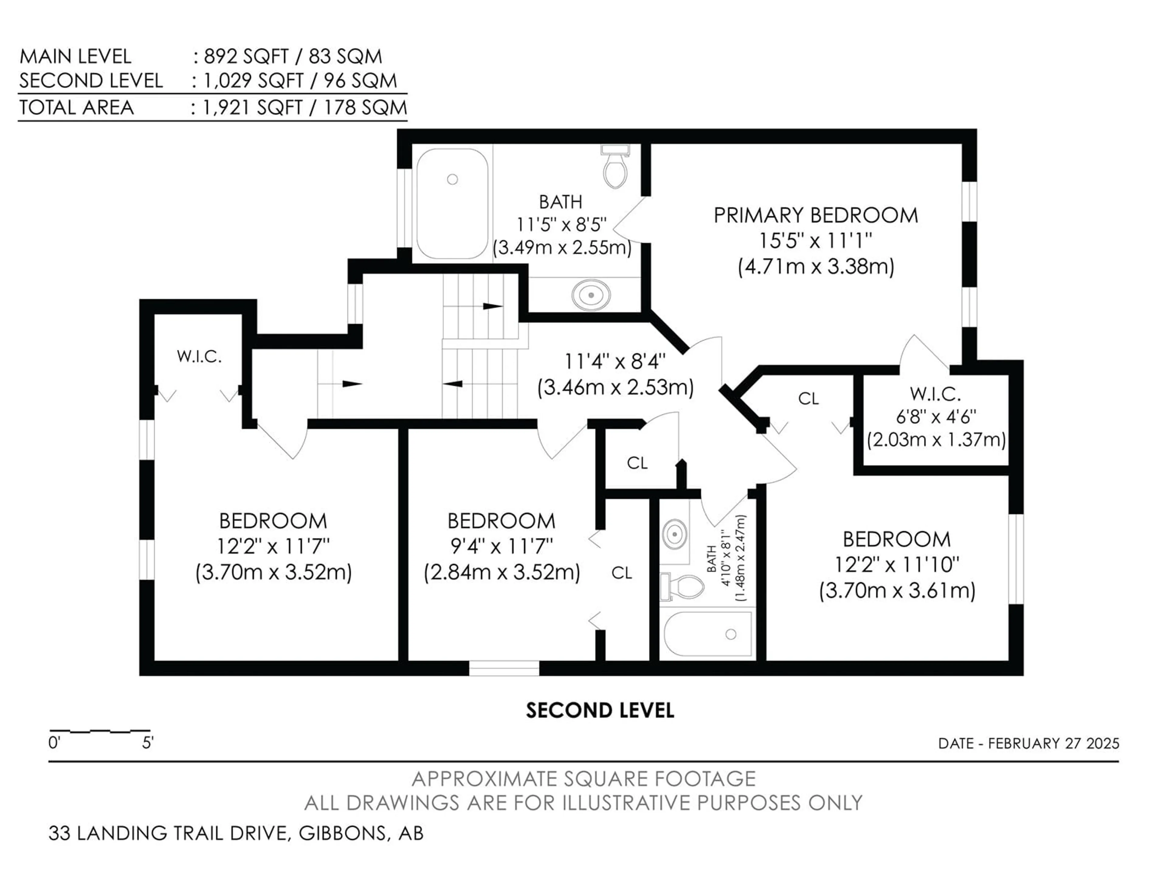 Floor plan for 33 LANDING TRAILS DR, Gibbons Alberta T0A1N0