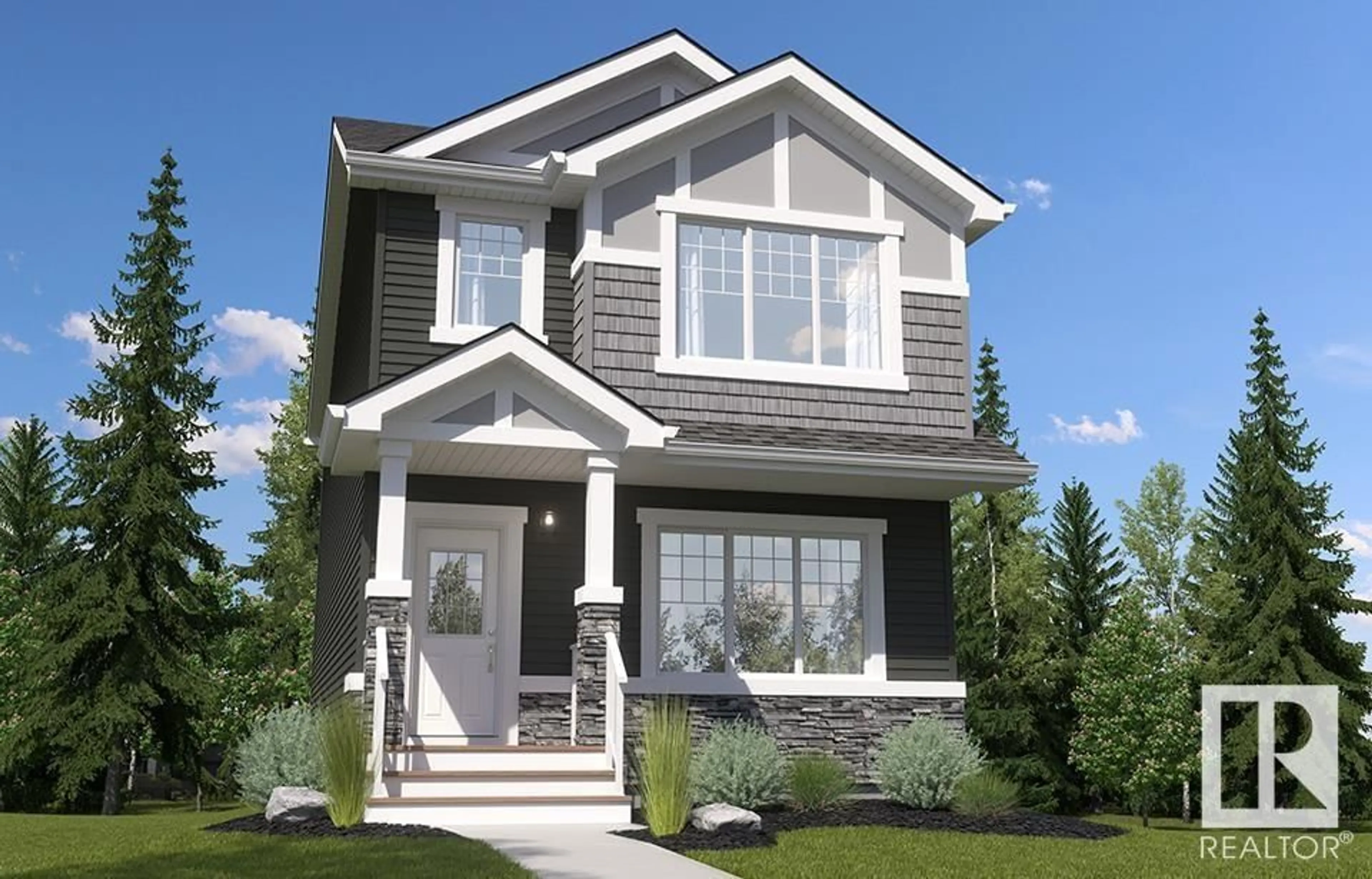 Home with vinyl exterior material, street for 17808 73 ST NW, Edmonton Alberta T5Z0M3