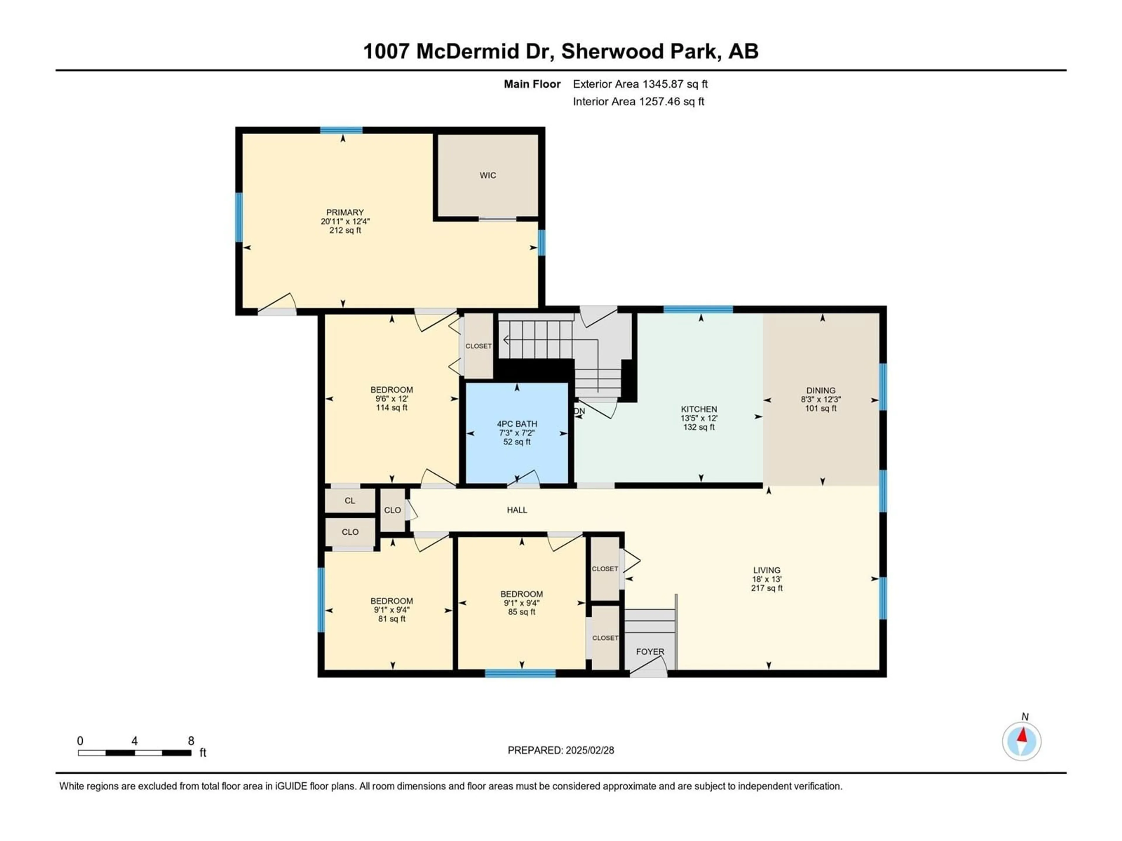 Floor plan for 1007 MCDERMID DR, Sherwood Park Alberta T8A1B7